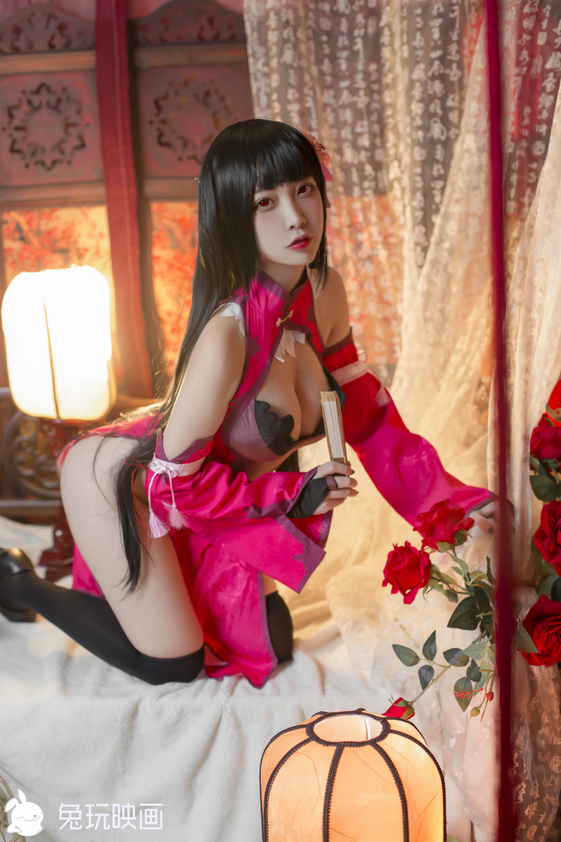 D55.003 红蓝旗袍 [40P-309MB]