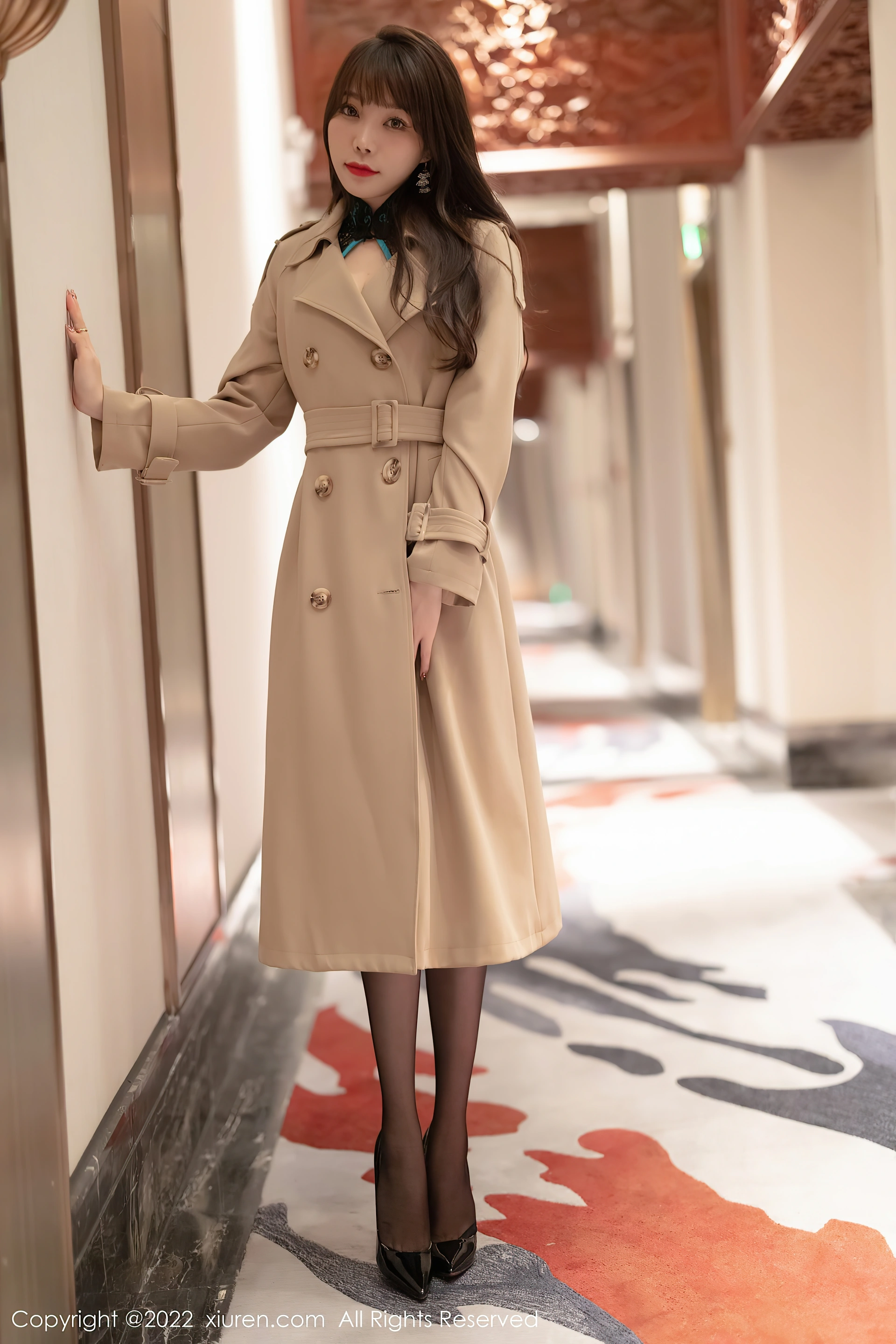 XiuRen秀人网 2022.01.30 No.4543 芝芝Booty 黑丝美腿[70+1P 584MB]