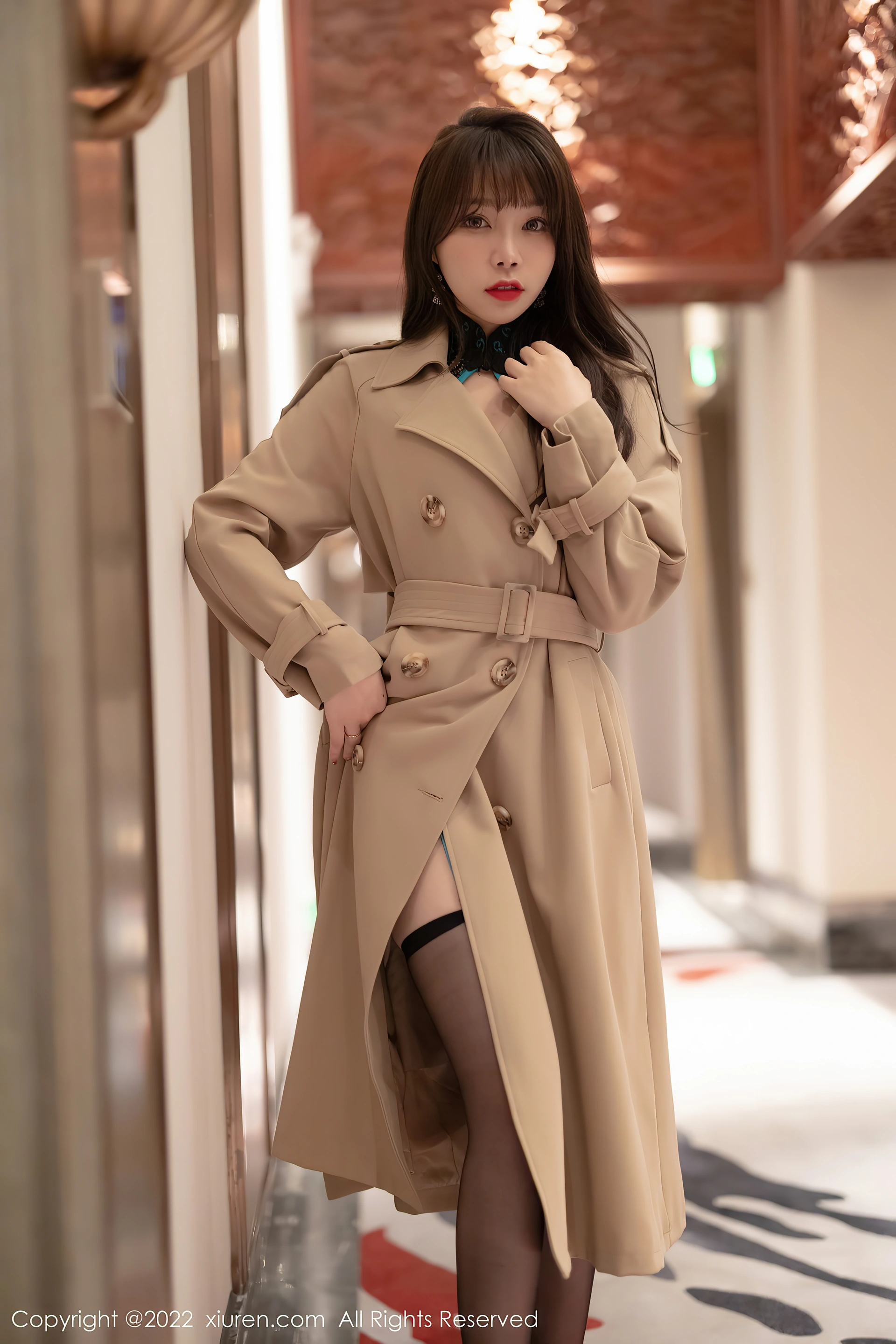 XiuRen秀人网 2022.01.30 No.4543 芝芝Booty 黑丝美腿[70+1P 584MB]