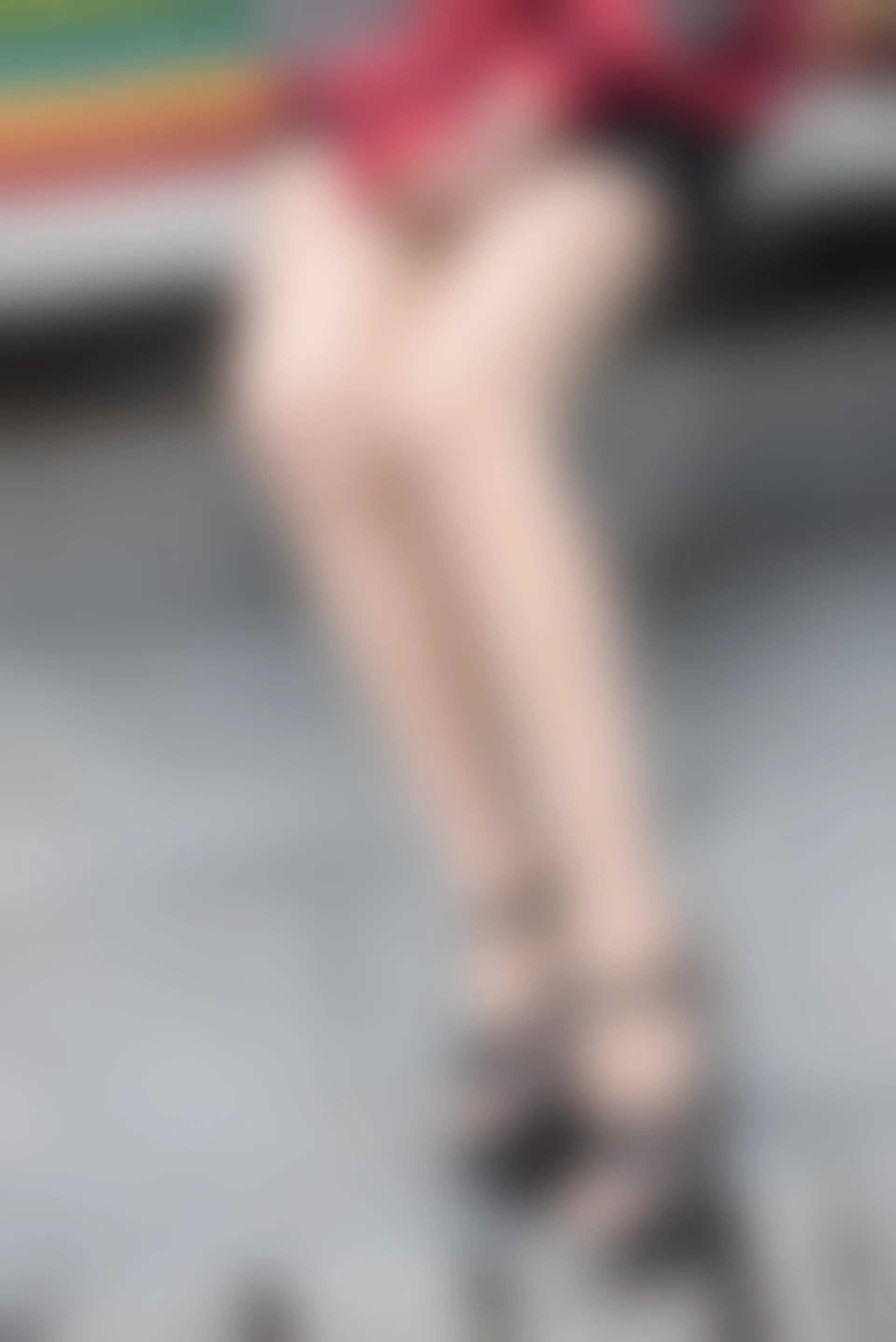 SSA丝社 超清写真 NO.030 芷沫 混血美女芷沫街拍肉色丝袜[99P-1.67GB]
