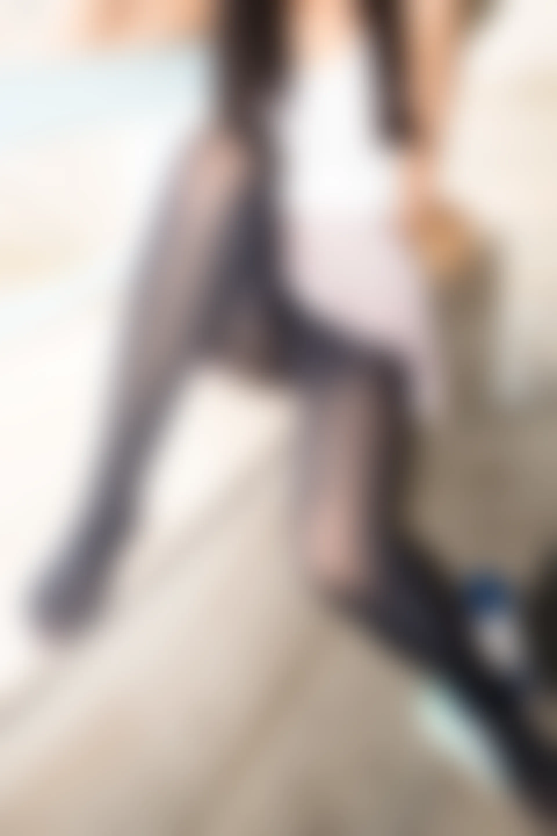 森萝财团 BETA-002 [77P-410M]美腿, 黑丝