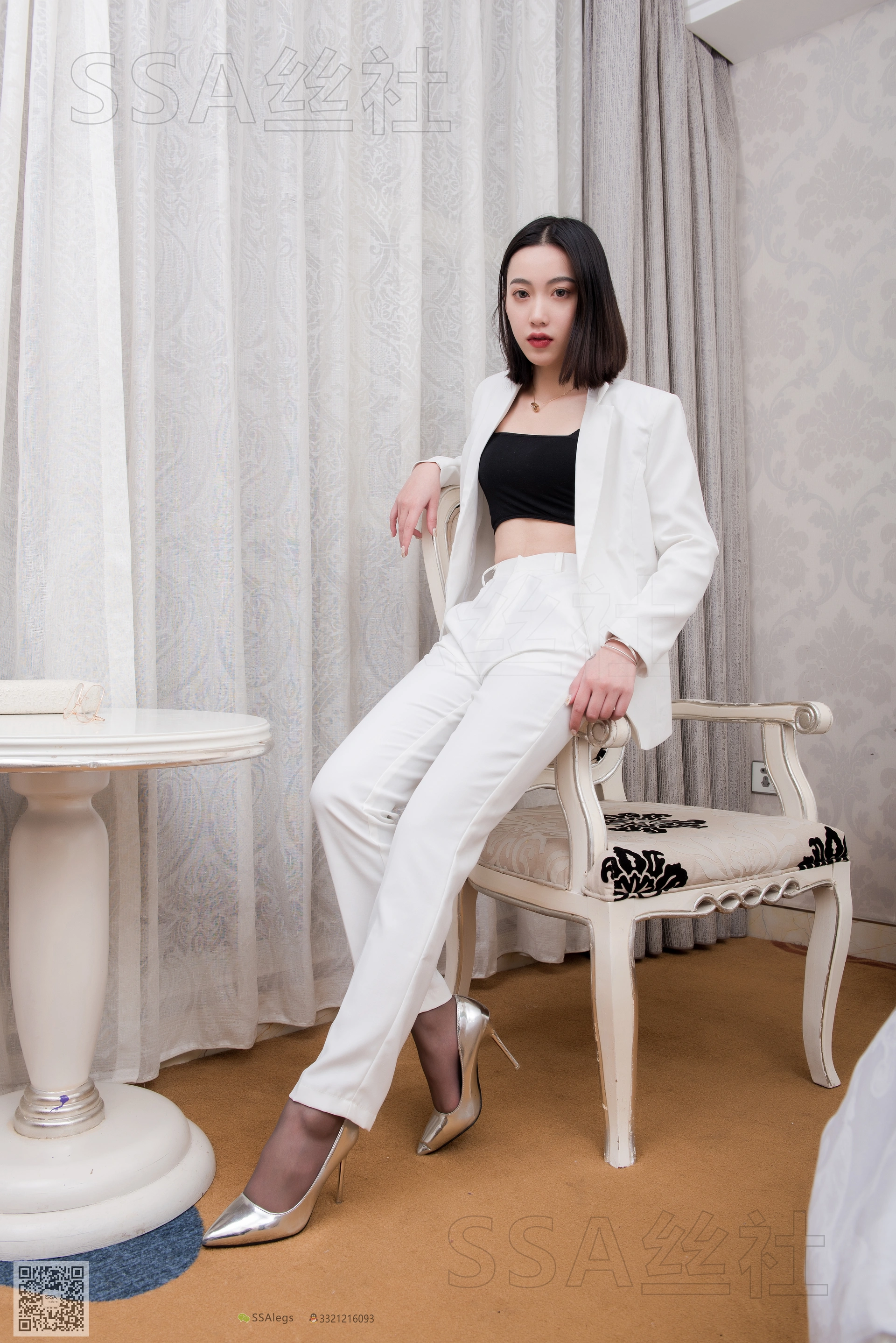 SSA丝社 超清写真 NO.065 大大 白西装裤里丝[123P-1.64GB]