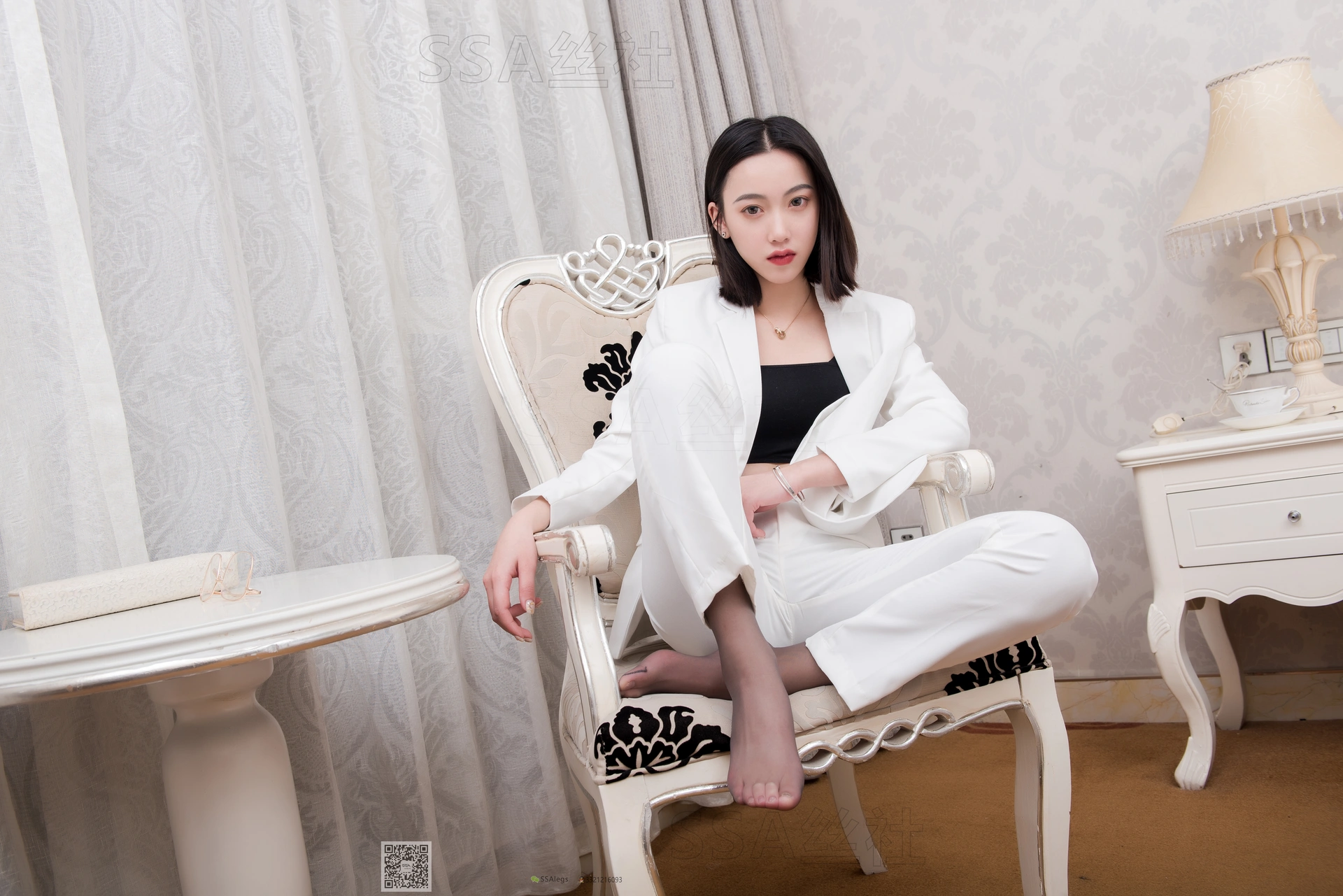 SSA丝社 超清写真 NO.065 大大 白西装裤里丝[123P-1.64GB]