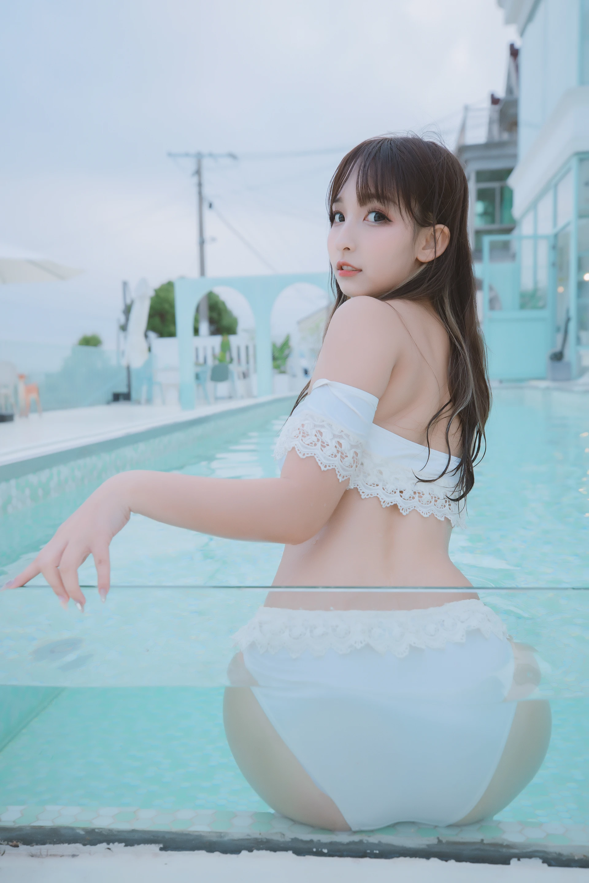 神楽坂真冬 第三季 序号2：《笑颜水时计》夏日比基尼 [150P3V-621MB]内衣, 泳衣, 泳装, 神楽坂真冬, 美腿, 美足