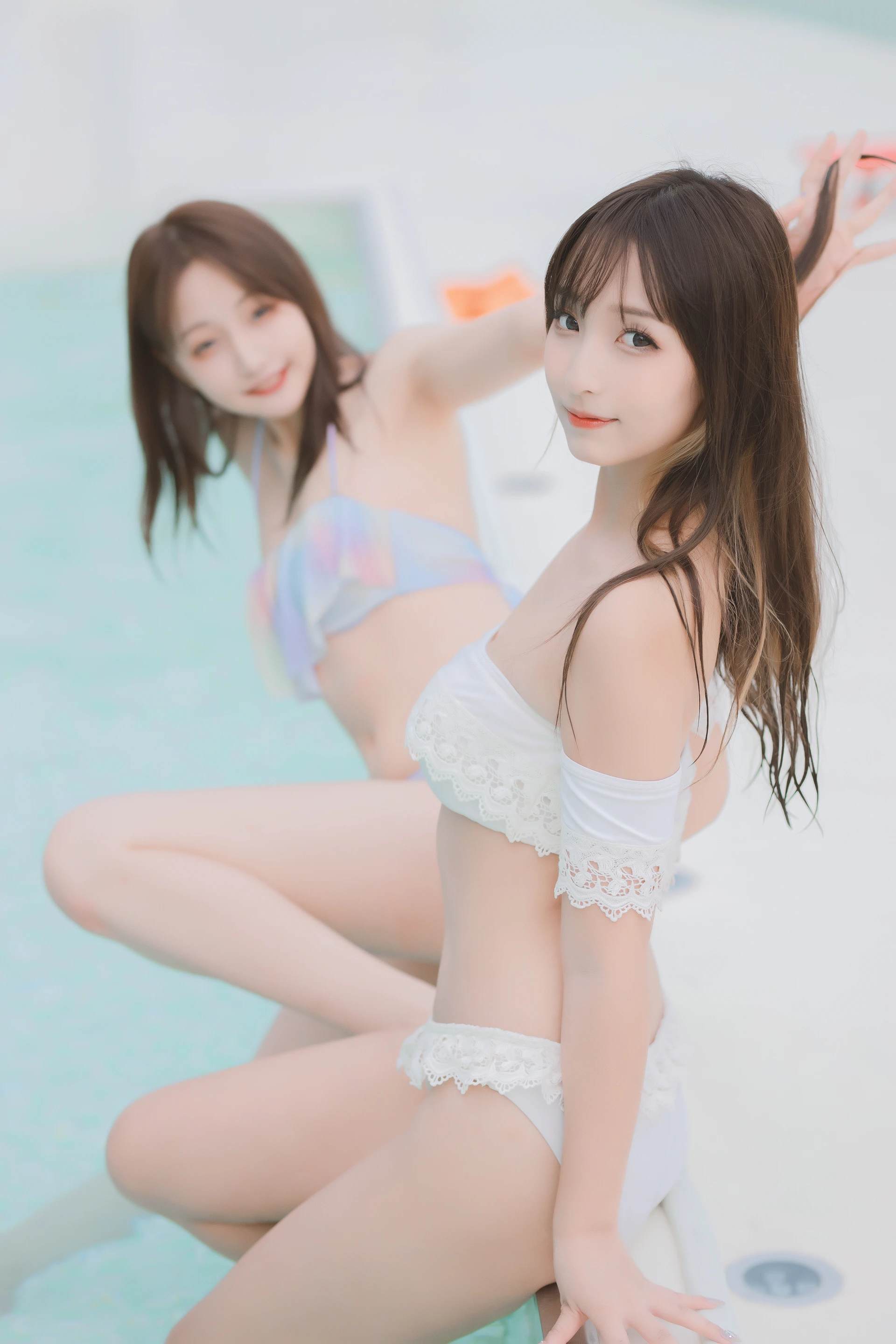 神楽坂真冬 第三季 序号2：《笑颜水时计》夏日比基尼 [150P3V-621MB]内衣, 泳衣, 泳装, 神楽坂真冬, 美腿, 美足