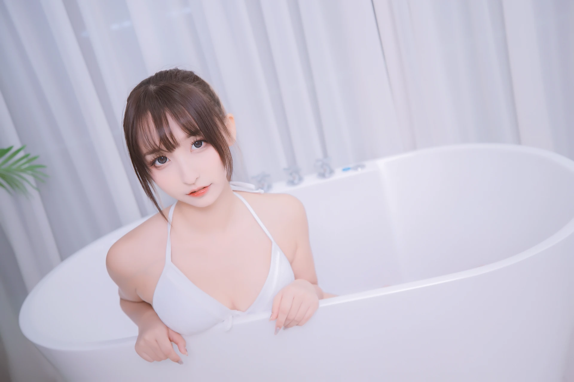 神楽坂真冬 第三季 序号2：《笑颜水时计》夏日比基尼 [150P3V-621MB]内衣, 泳衣, 泳装, 神楽坂真冬, 美腿, 美足