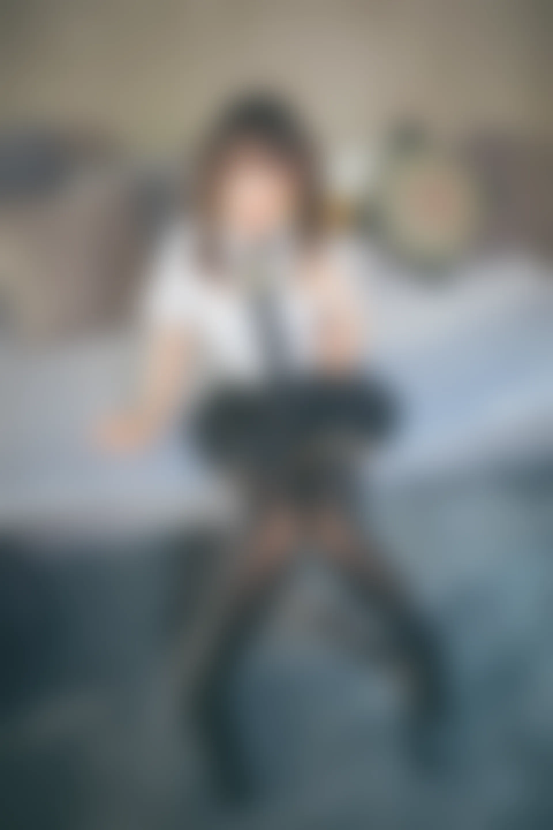 神楽坂真冬 第三季 序号24：「お帰りなさい、指揮官」 [150P2V-666MB]OL制服, 内衣, 双马尾, 神楽坂真冬, 美腿, 美足, 高跟鞋, 黑丝