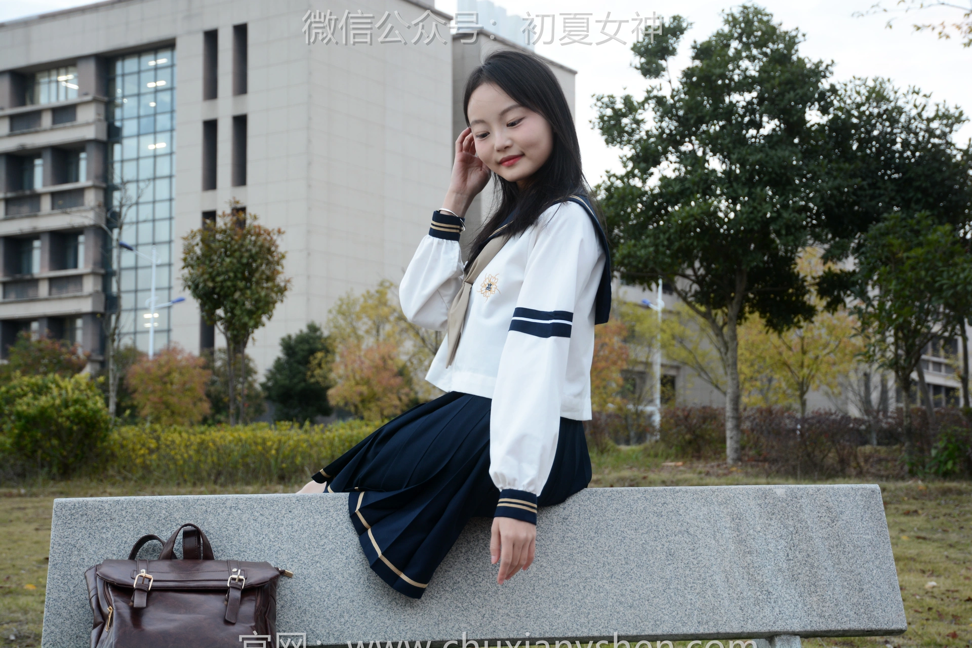 初夏女神 NO.103 双双 海军服JK[140P+1V／4.02GB]