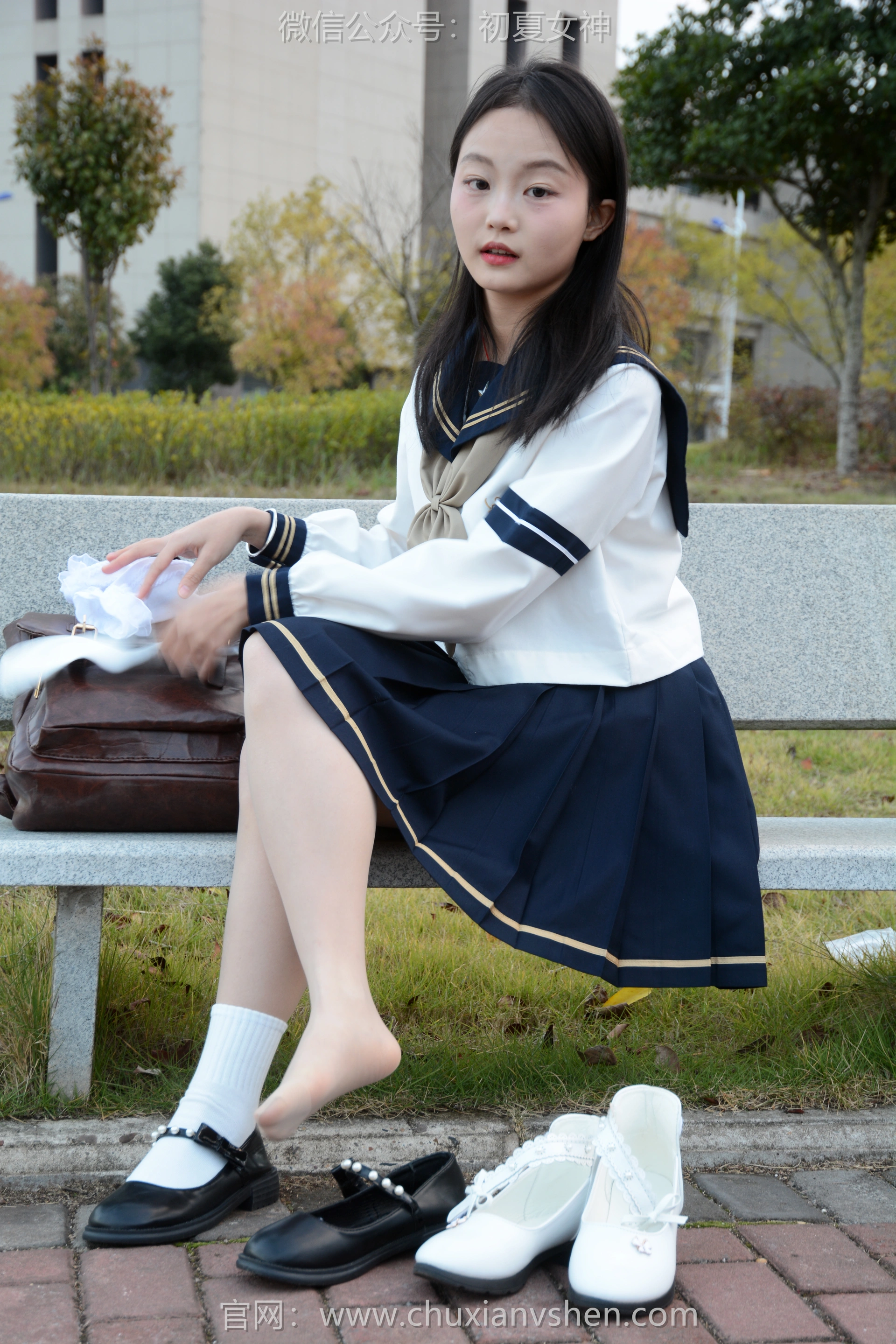 初夏女神 NO.103 双双 海军服JK[140P+1V／4.02GB]