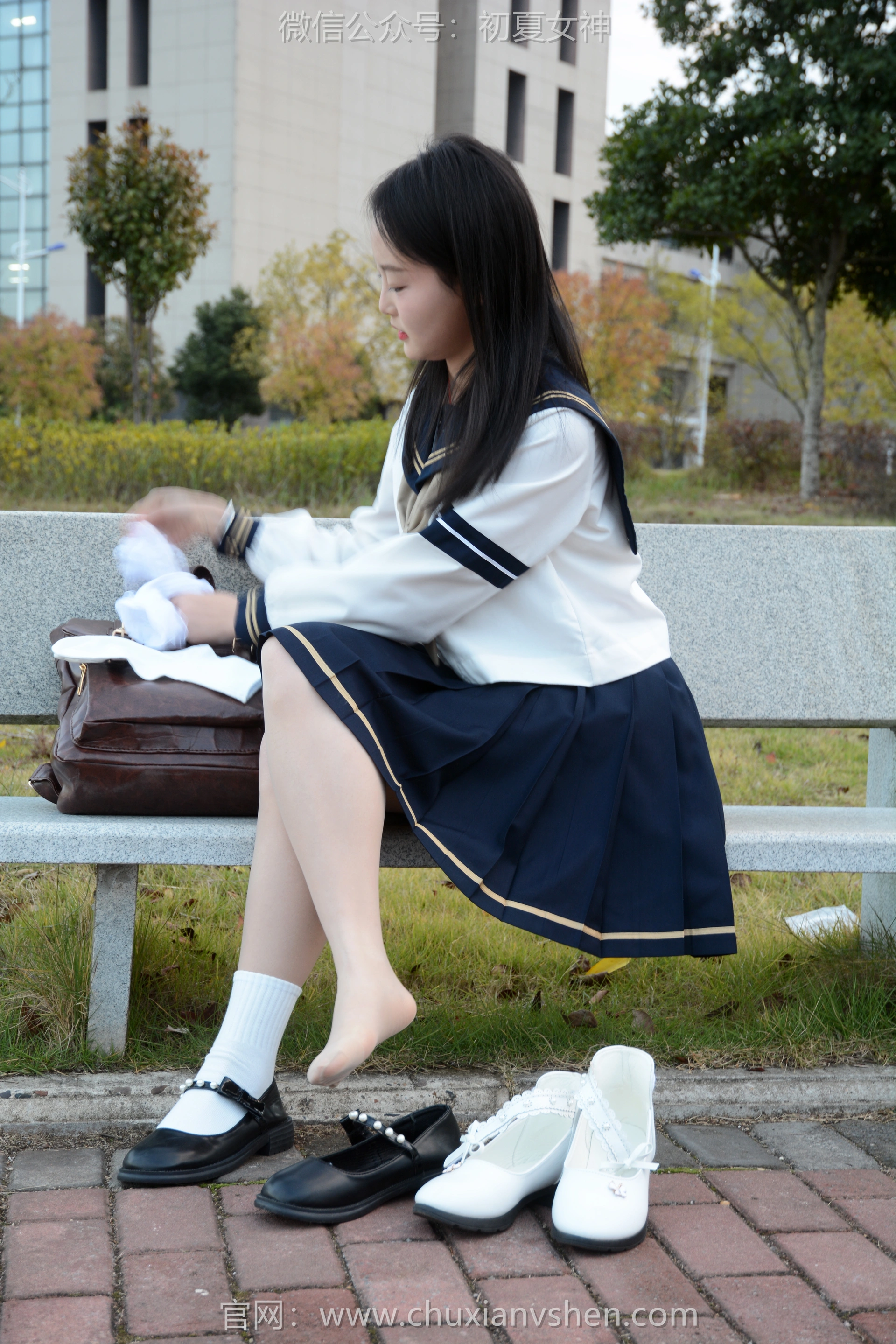 初夏女神 NO.103 双双 海军服JK[140P+1V／4.02GB]