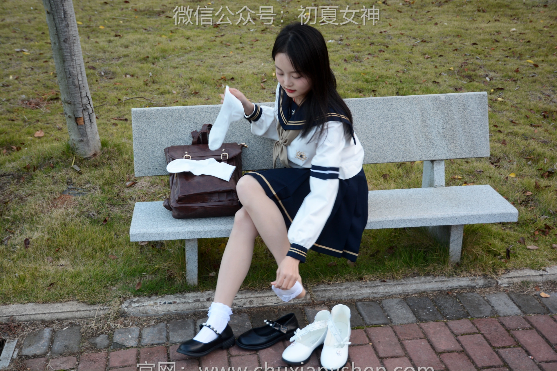 初夏女神 NO.103 双双 海军服JK[140P+1V／4.02GB]
