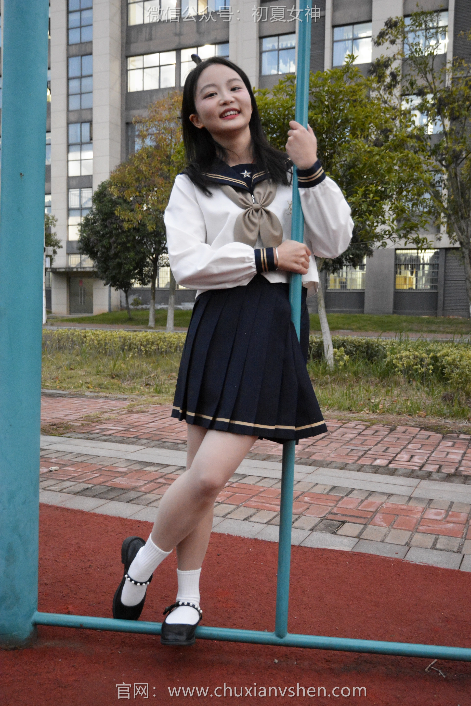 初夏女神 NO.103 双双 海军服JK[140P+1V／4.02GB]