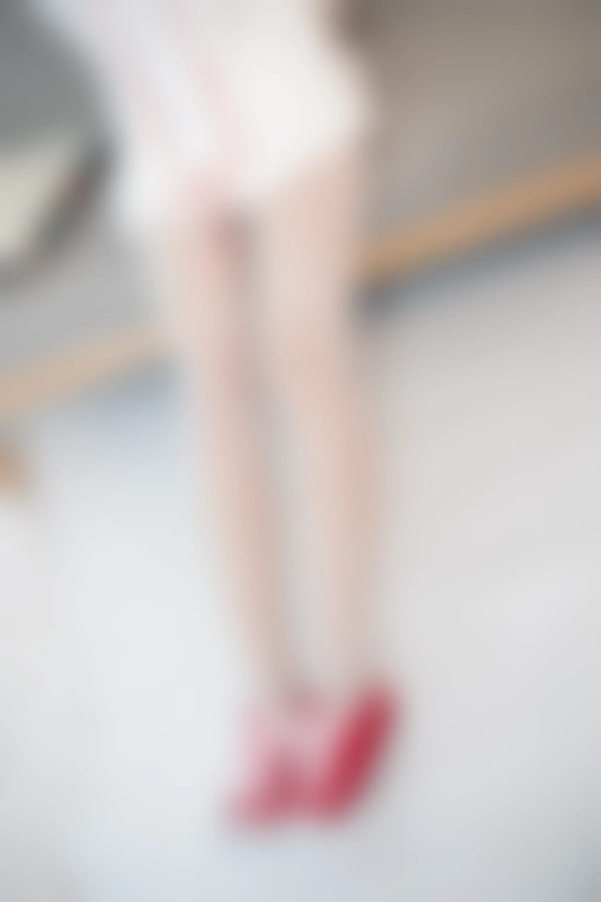 JKFUN-040 红色帆布鞋定制 小夜 [50P1V-1.77G]JKFUN, 可爱, 小夜, 森萝财团, 白丝, 美腿