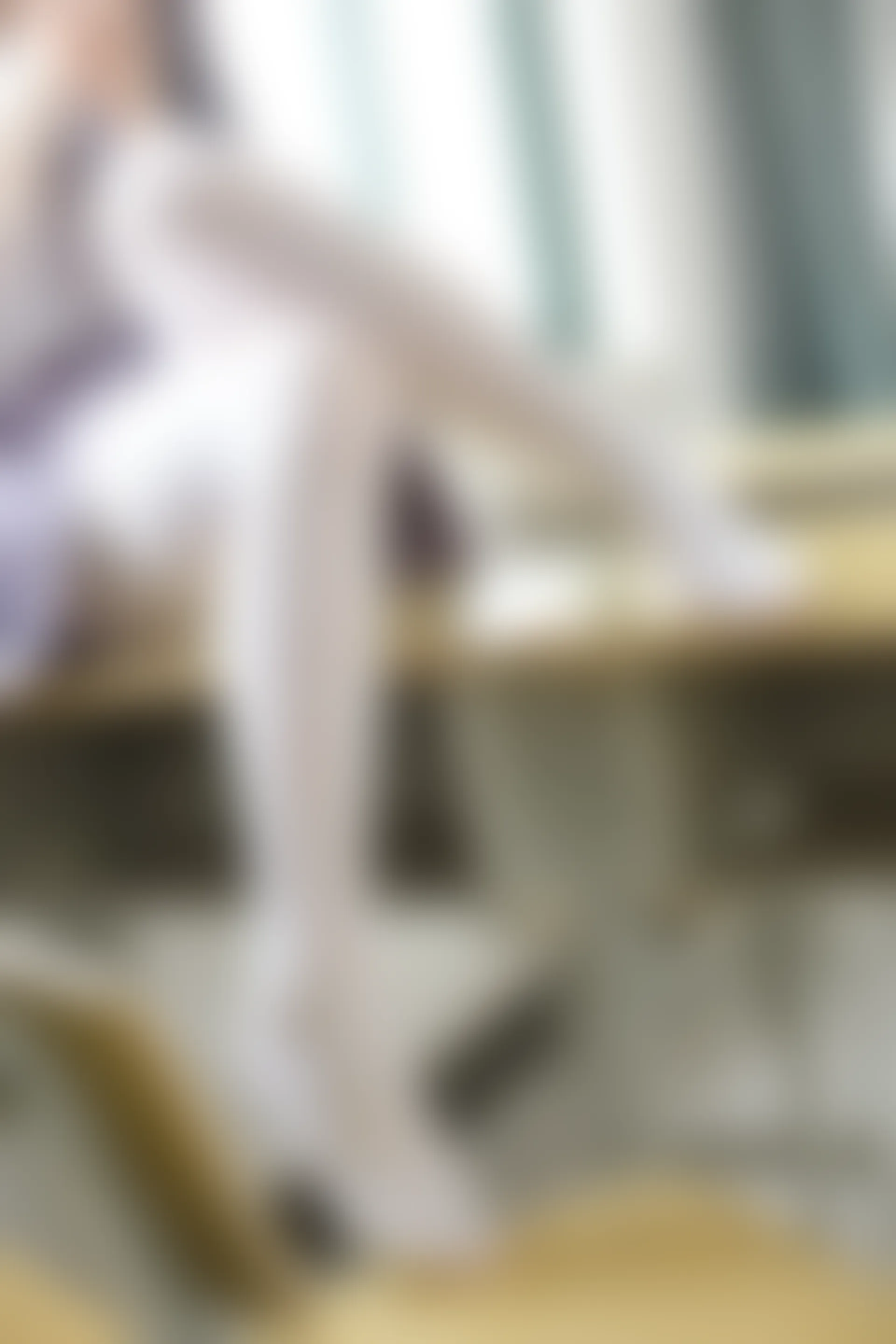 森萝财团 X-017 [99P1V-1.24G]学生装, 校服, 森萝财团, 白丝, 美腿