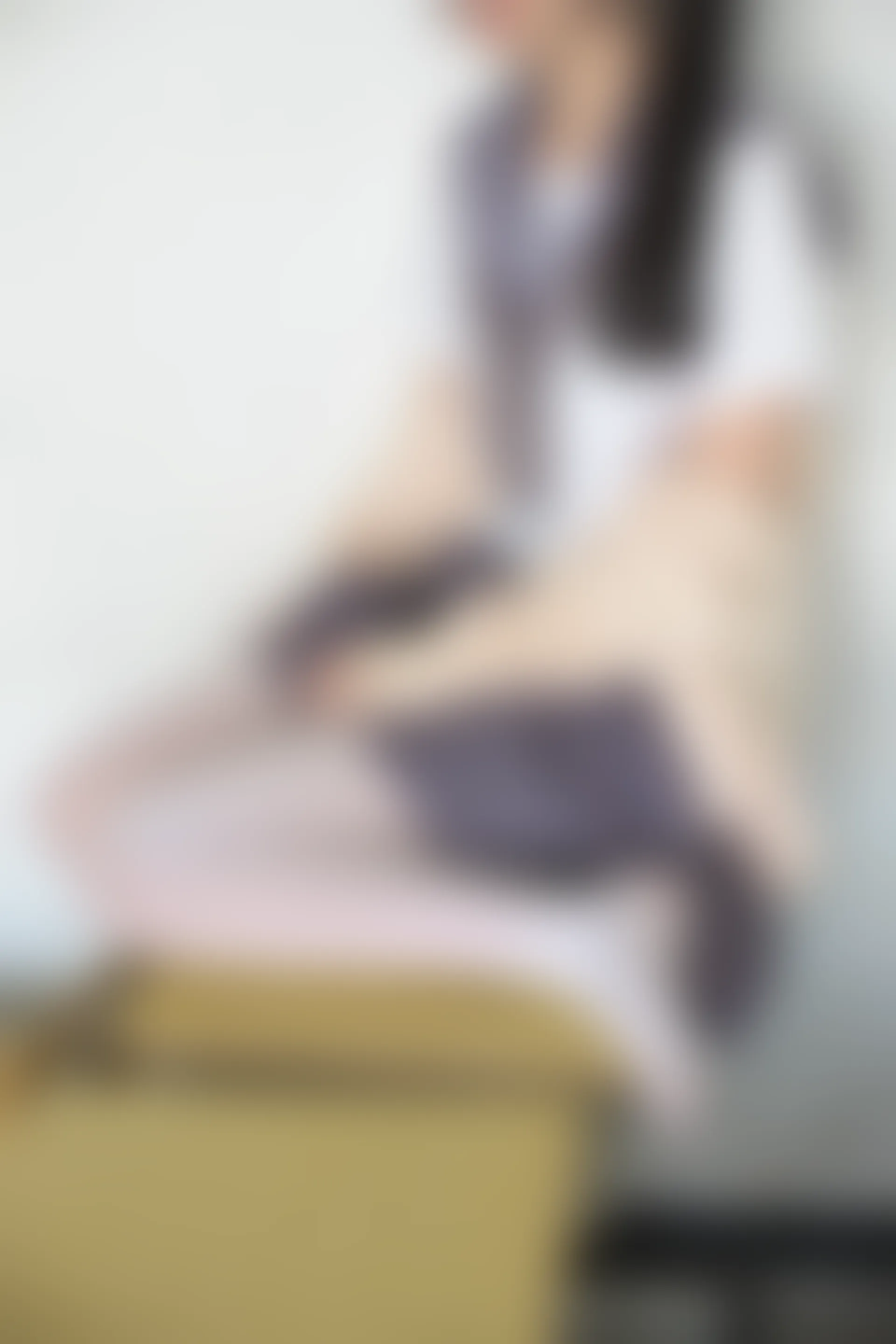 森萝财团 X-017 [99P1V-1.24G]学生装, 校服, 森萝财团, 白丝, 美腿