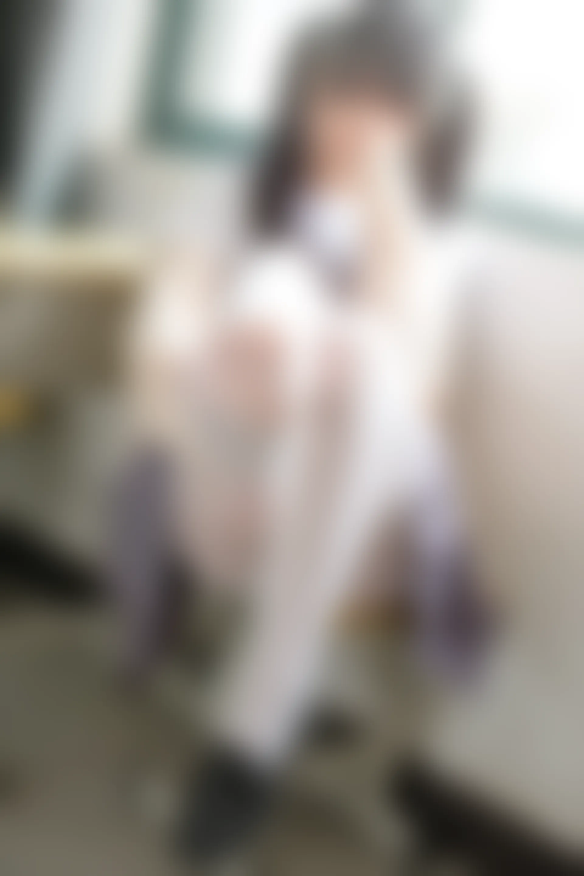 森萝财团 X-017 [99P1V-1.24G]学生装, 校服, 森萝财团, 白丝, 美腿