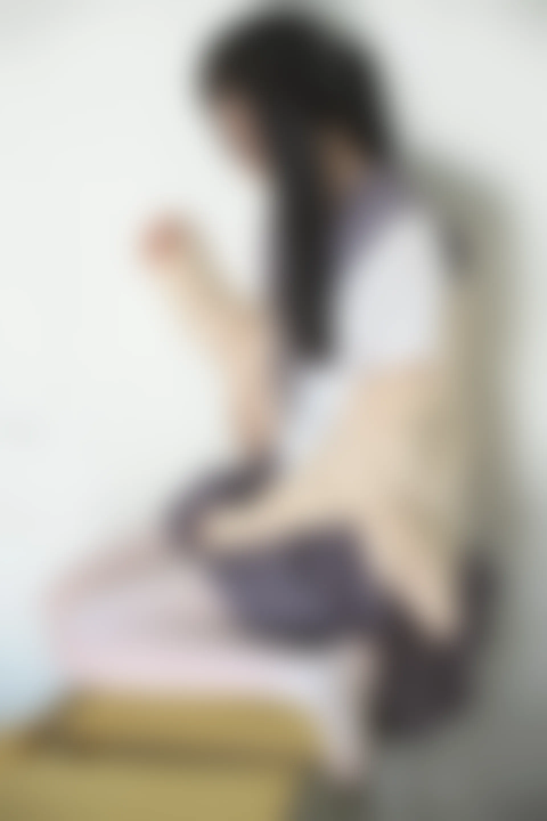 森萝财团 X-017 [99P1V-1.24G]学生装, 校服, 森萝财团, 白丝, 美腿