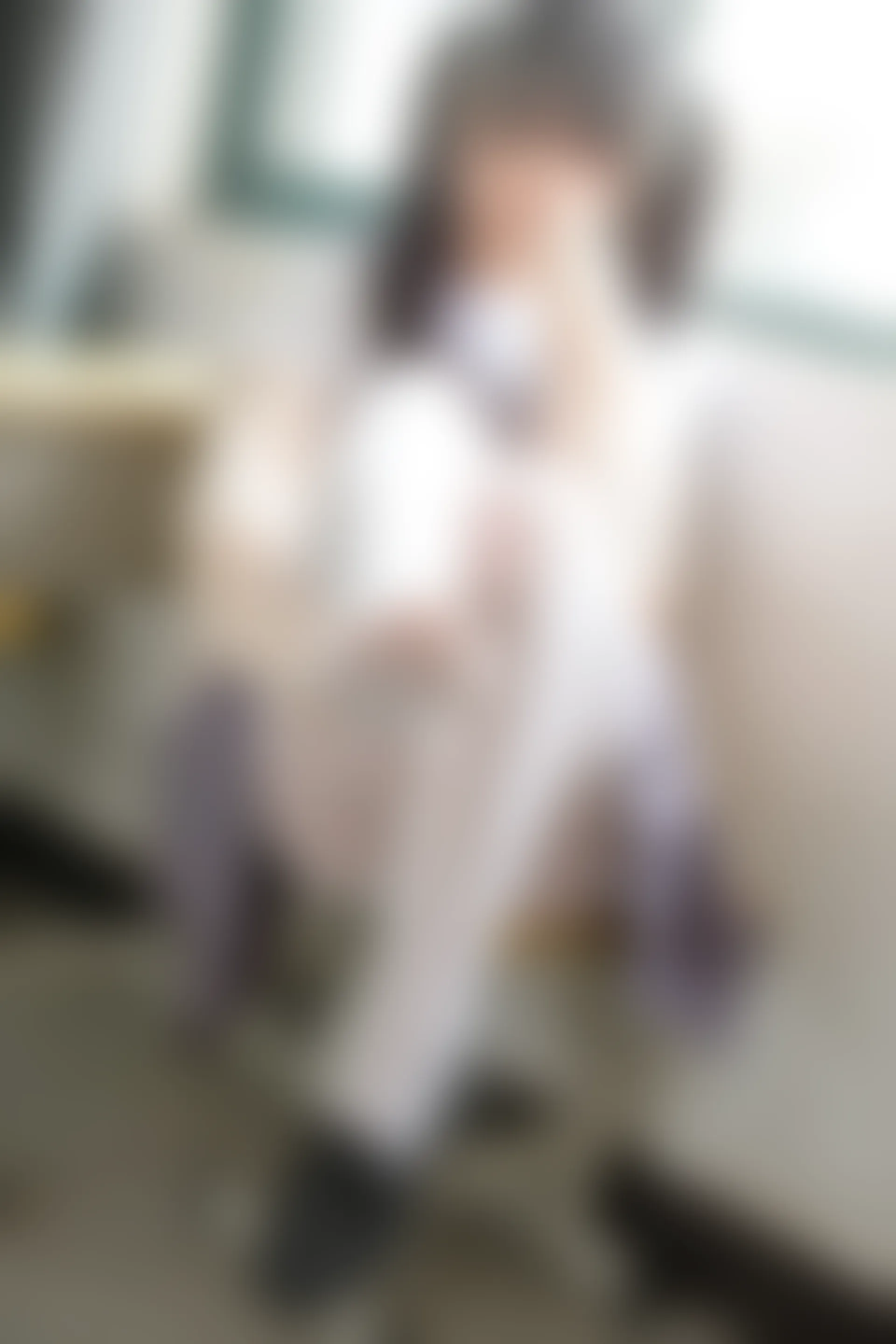 森萝财团 X-017 [99P1V-1.24G]学生装, 校服, 森萝财团, 白丝, 美腿