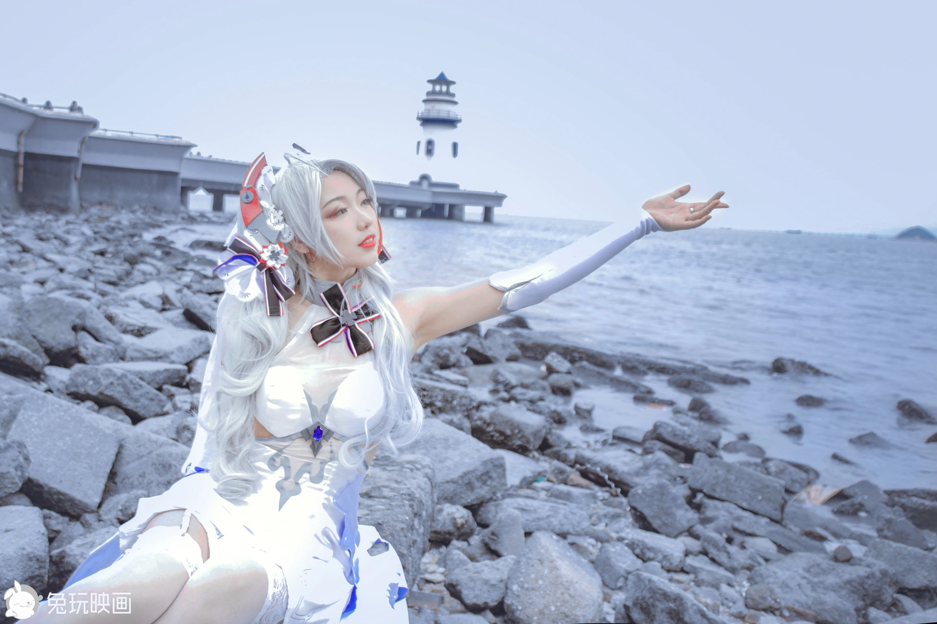 C22.001 碧蓝-欧根花嫁 [35P-404MB]