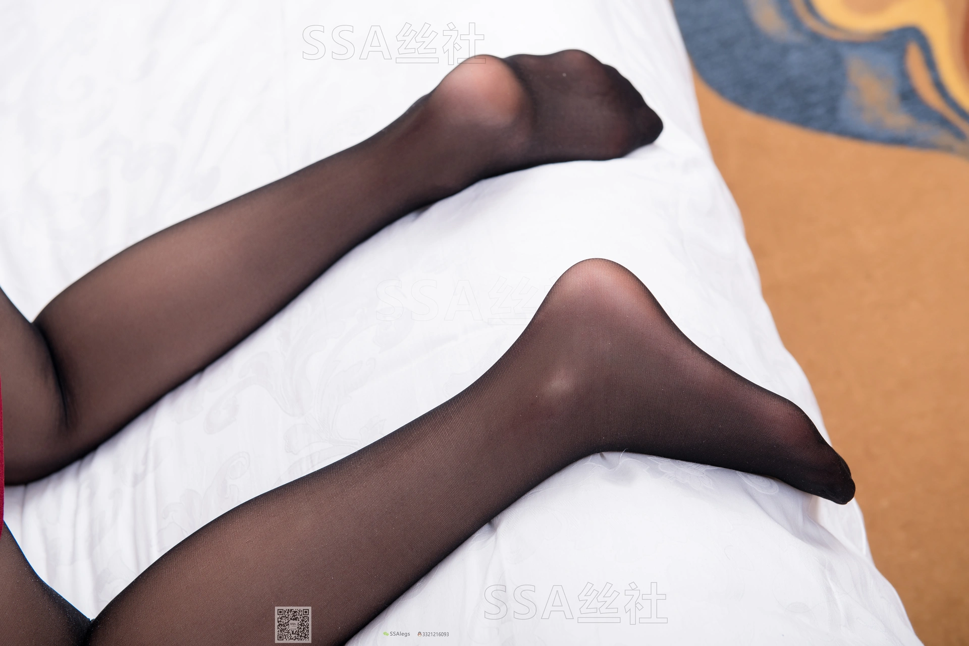 SSA丝社 超清写真 NO.064 西西 酒红性感超短裙黑丝[128P-1.36GB]