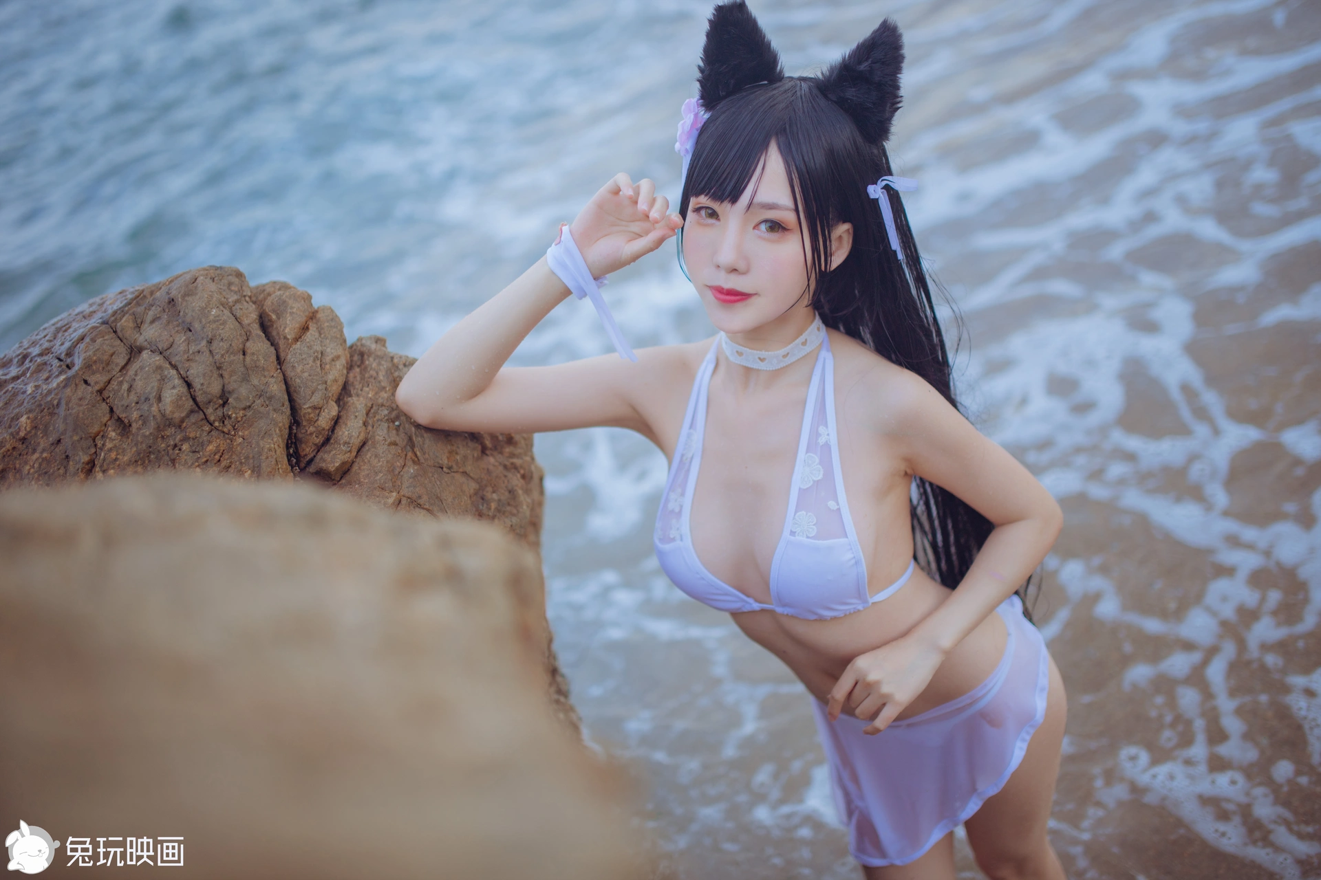 C16.001 獒犬海边泳装 [41P-403MB]