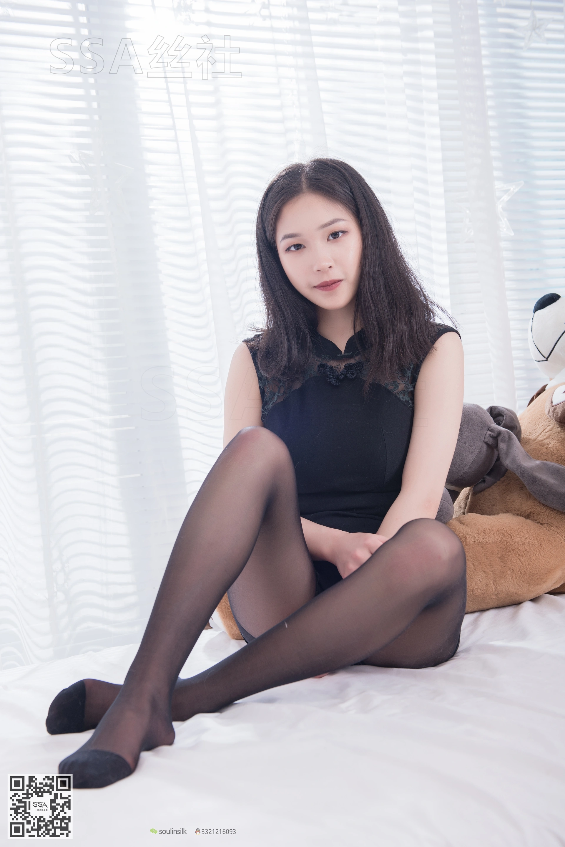 SSA丝社 超清写真 NO.101 佳佳 腿模佳佳短旗袍性感特写[135P-1.26GB]