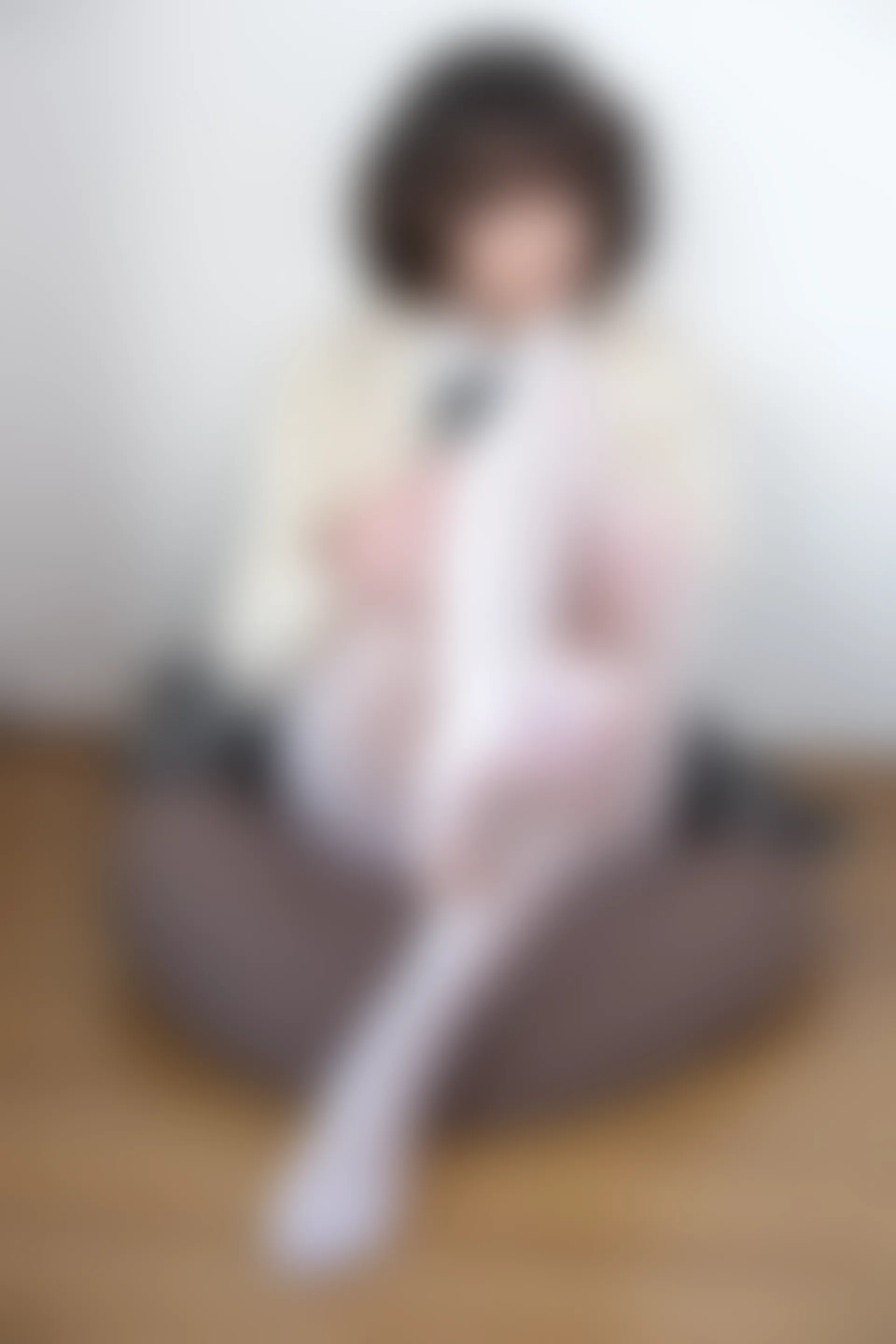 森萝财团 X-010-SSR [83P1V-1.46G]学生装, 校服, 森萝财团, 白丝, 美腿