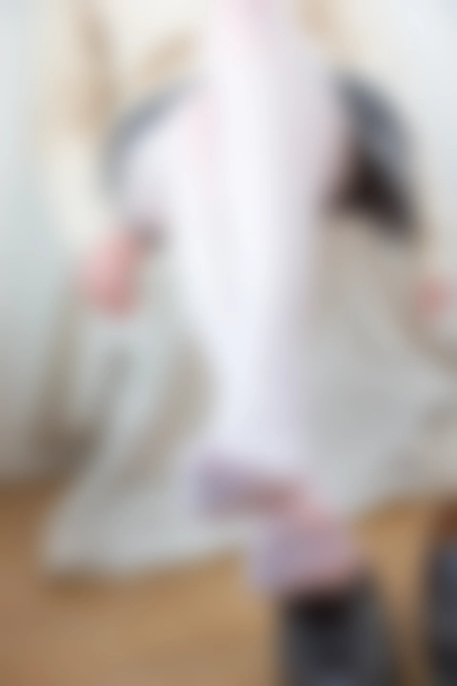 森萝财团 X-010-SSR [83P1V-1.46G]学生装, 校服, 森萝财团, 白丝, 美腿
