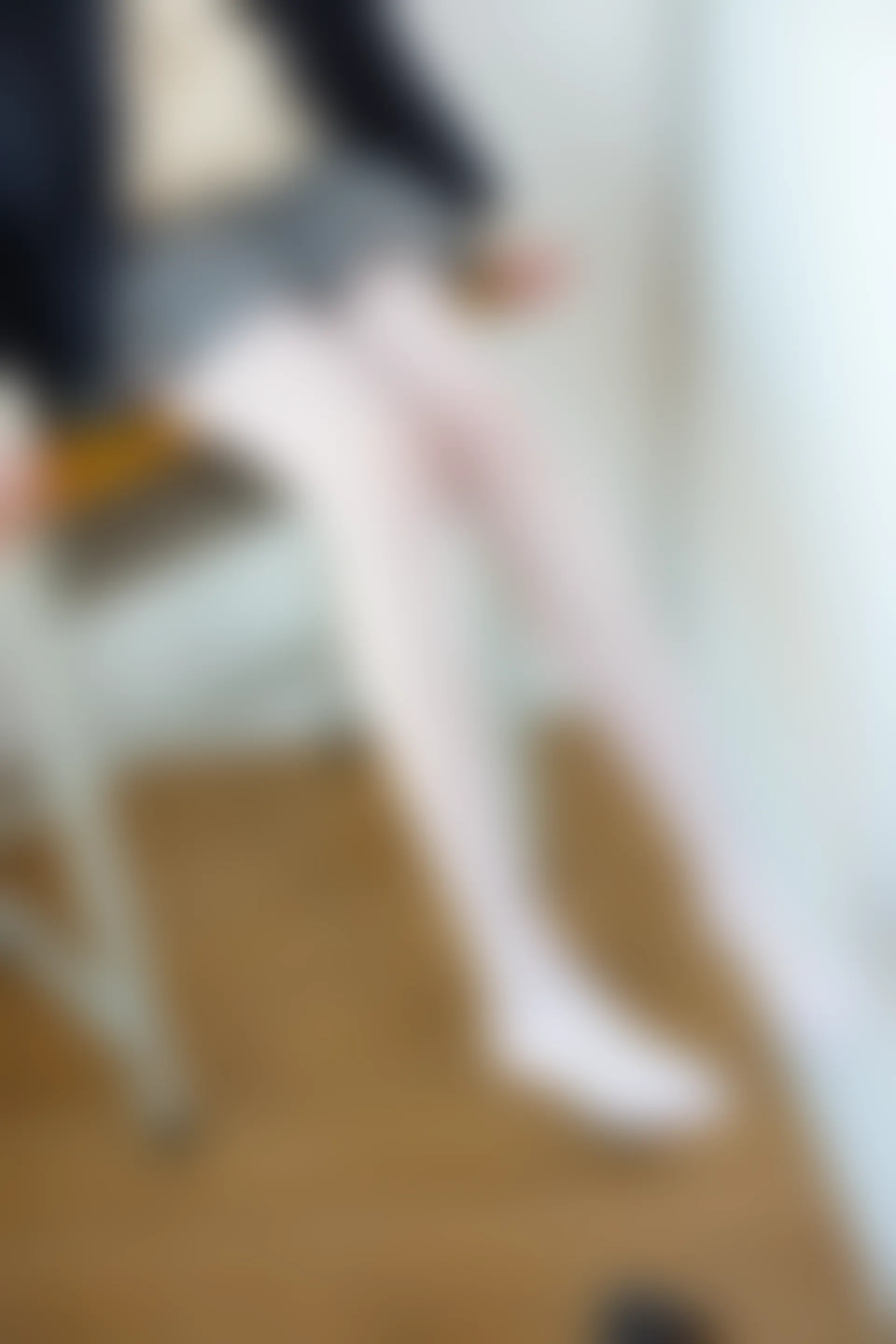 森萝财团 X-010-SSR [83P1V-1.46G]学生装, 校服, 森萝财团, 白丝, 美腿