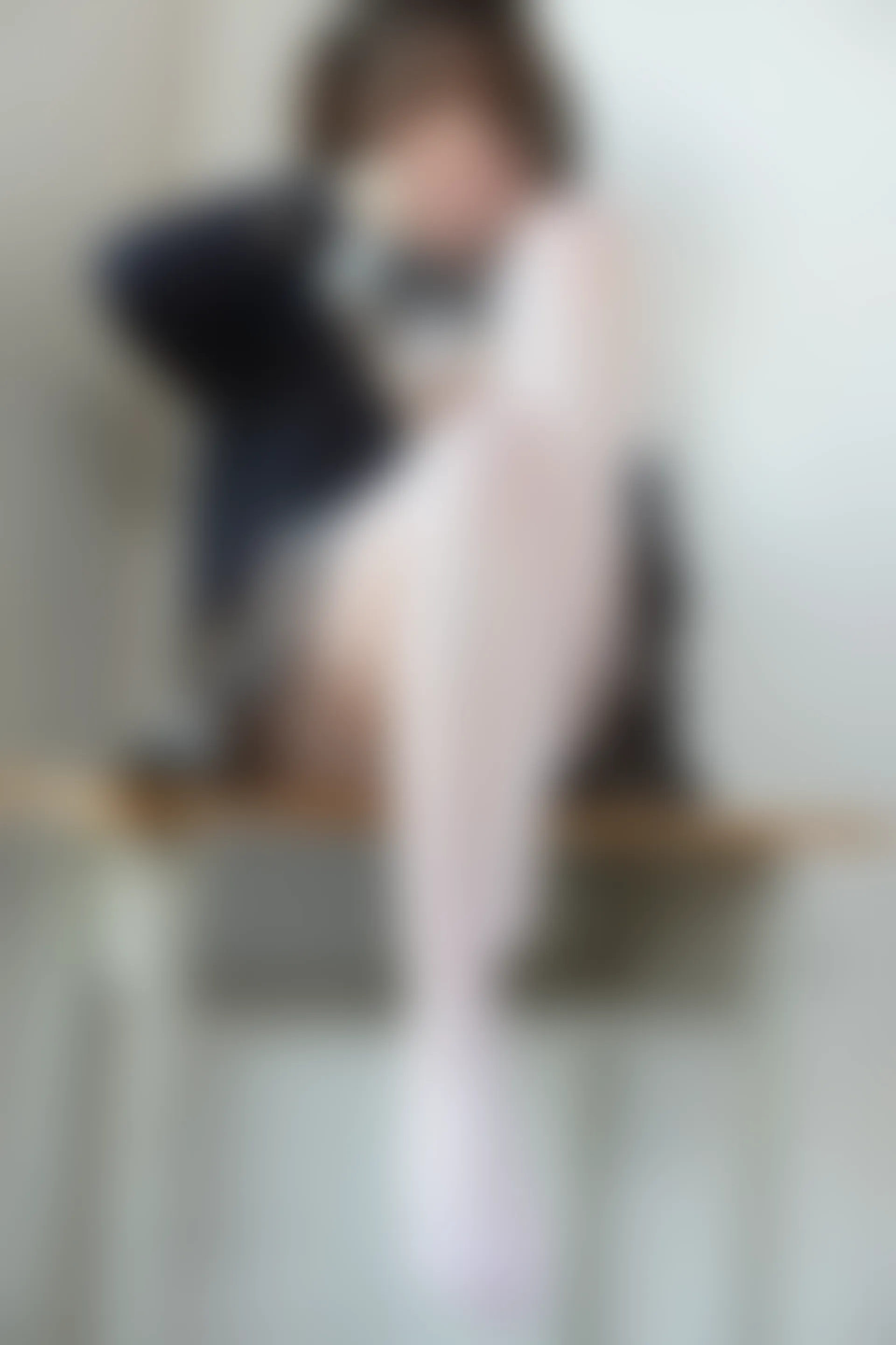 森萝财团 X-010-SSR [83P1V-1.46G]学生装, 校服, 森萝财团, 白丝, 美腿