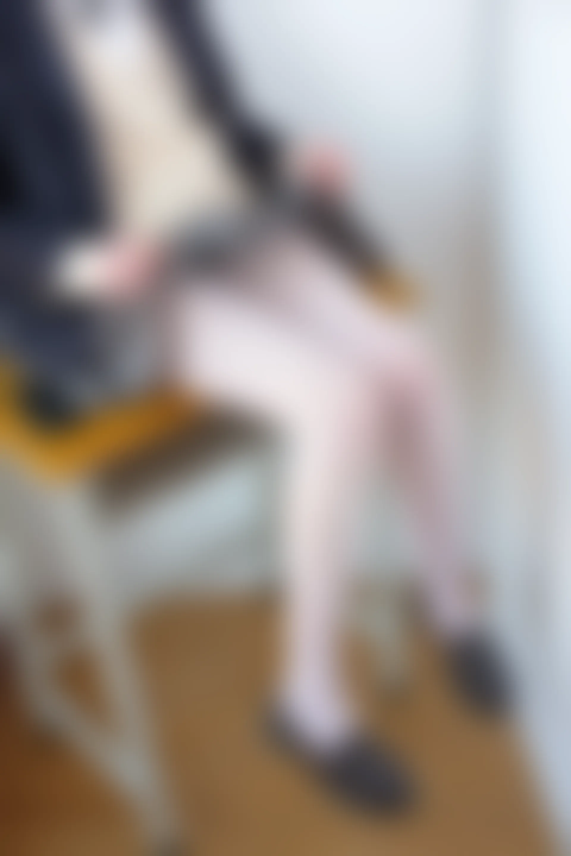 森萝财团 X-010-SSR [83P1V-1.46G]学生装, 校服, 森萝财团, 白丝, 美腿