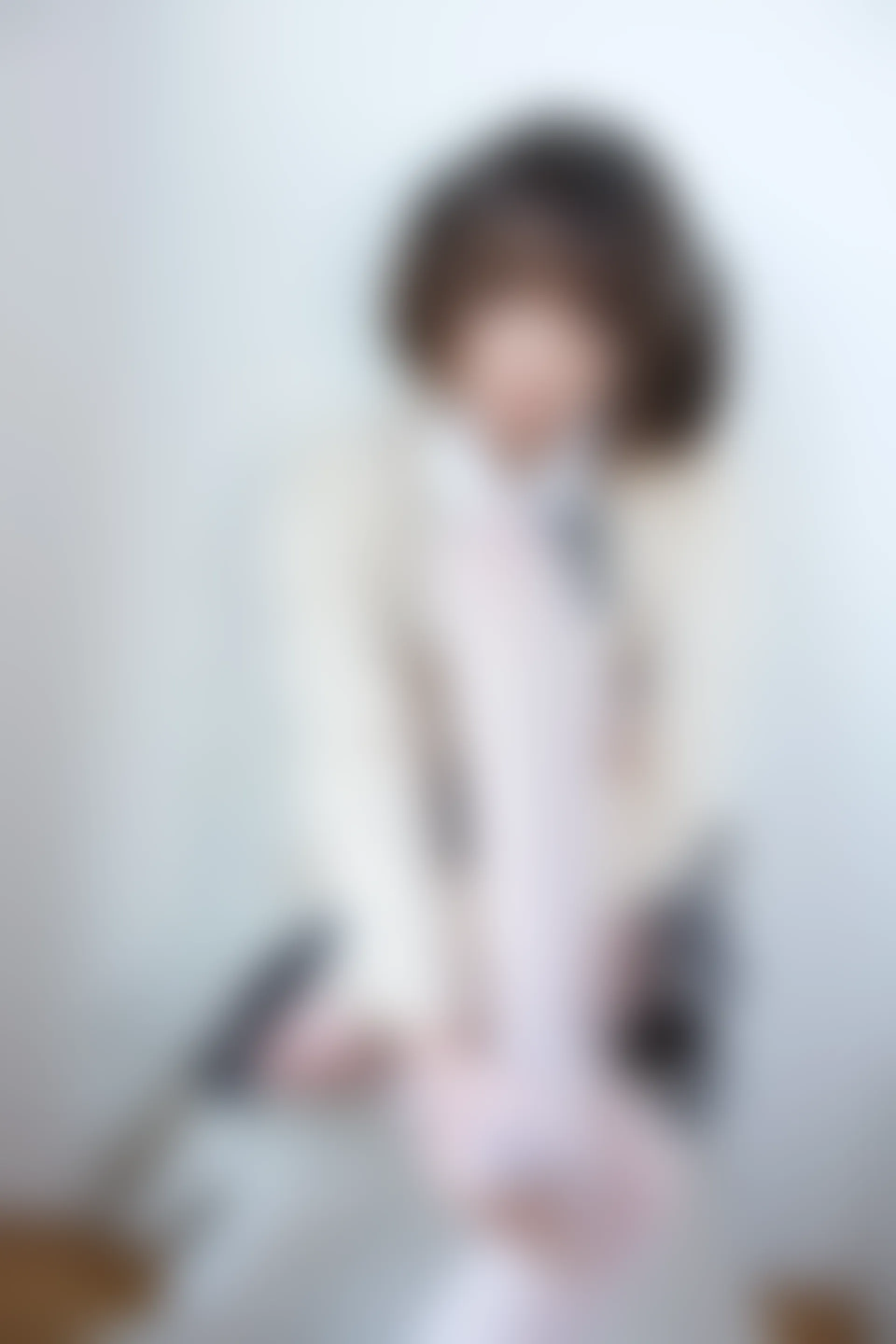 森萝财团 X-010-SSR [83P1V-1.46G]学生装, 校服, 森萝财团, 白丝, 美腿