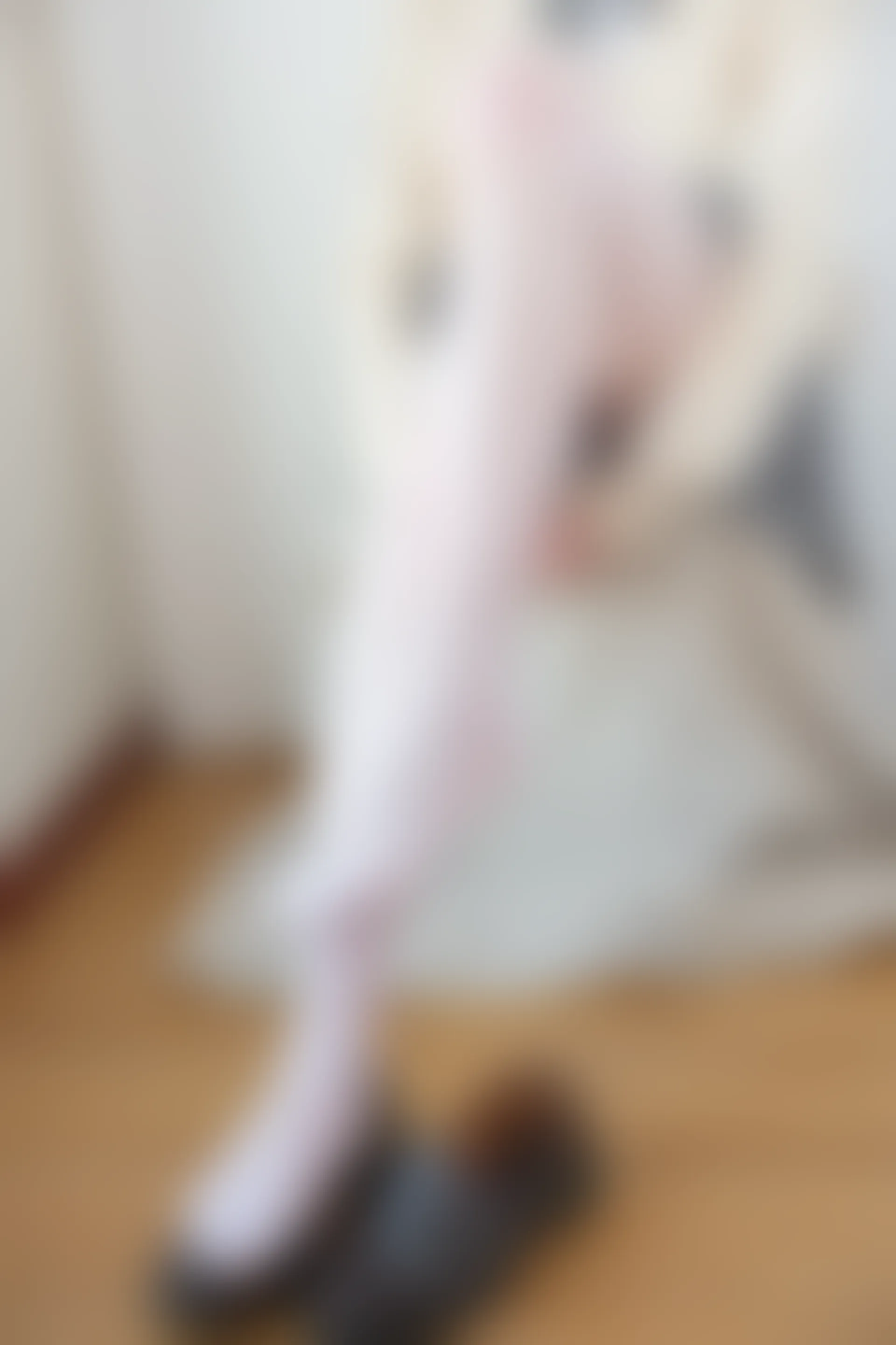 森萝财团 X-010-SSR [83P1V-1.46G]学生装, 校服, 森萝财团, 白丝, 美腿