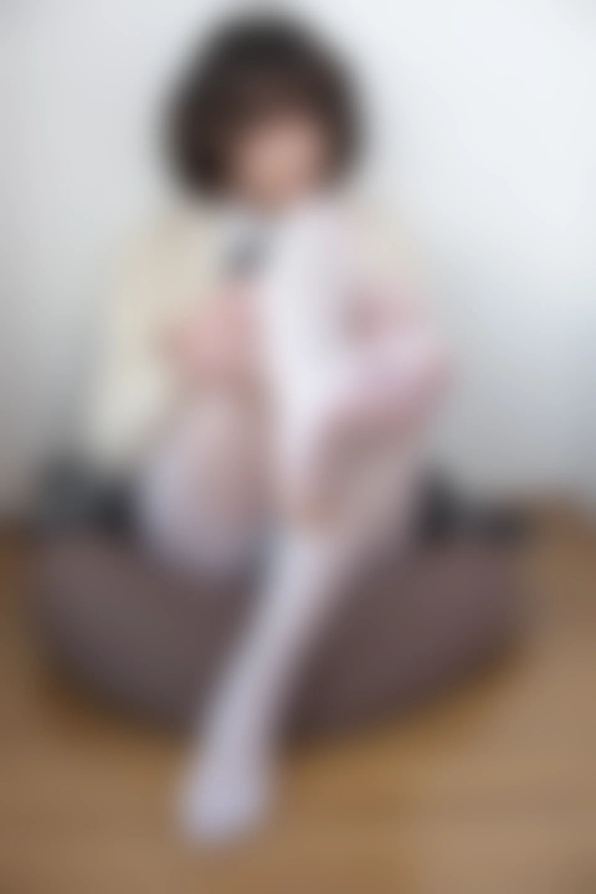 森萝财团 X-010-SSR [83P1V-1.46G]学生装, 校服, 森萝财团, 白丝, 美腿
