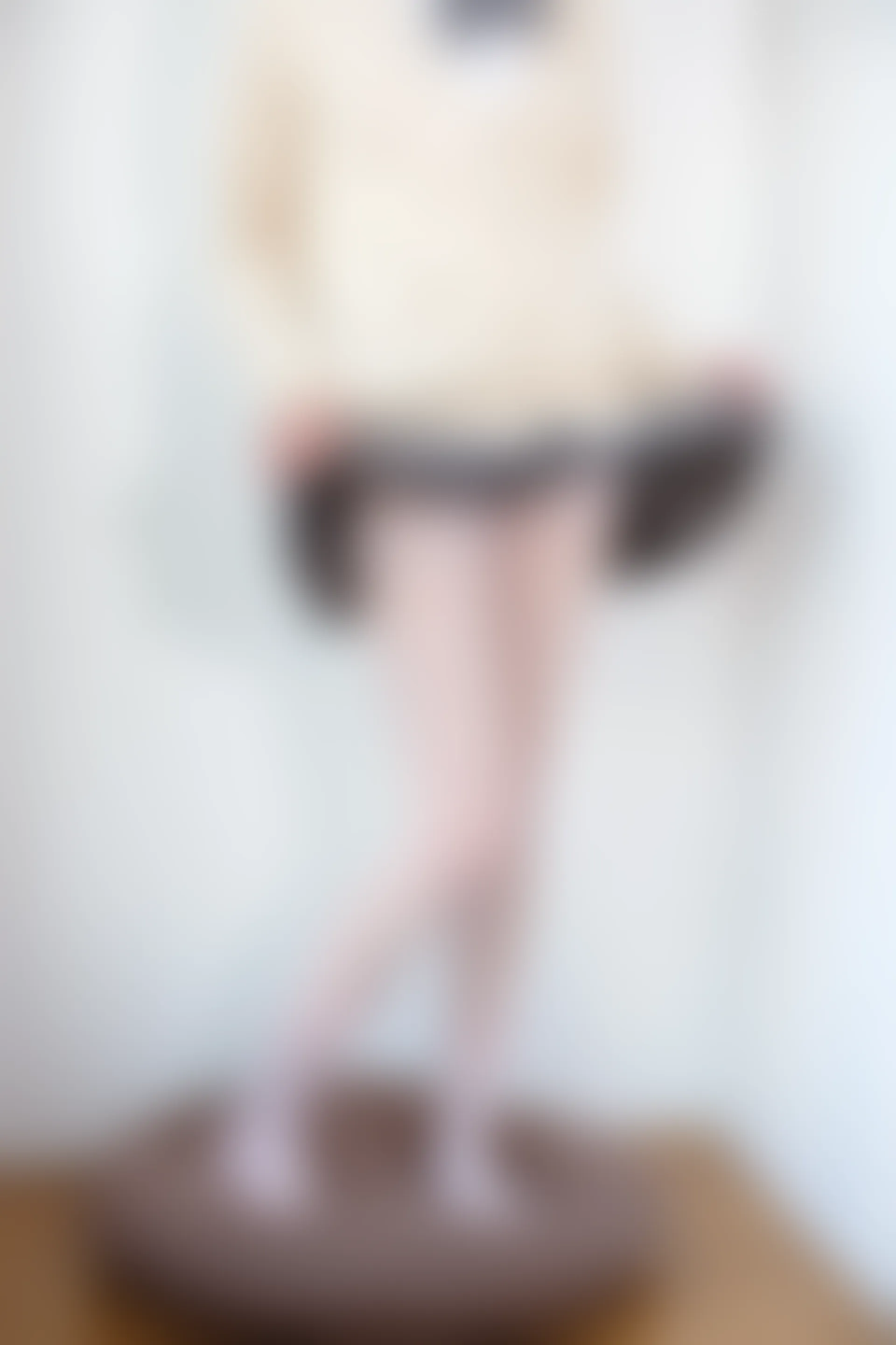 森萝财团 X-010-SSR [83P1V-1.46G]学生装, 校服, 森萝财团, 白丝, 美腿