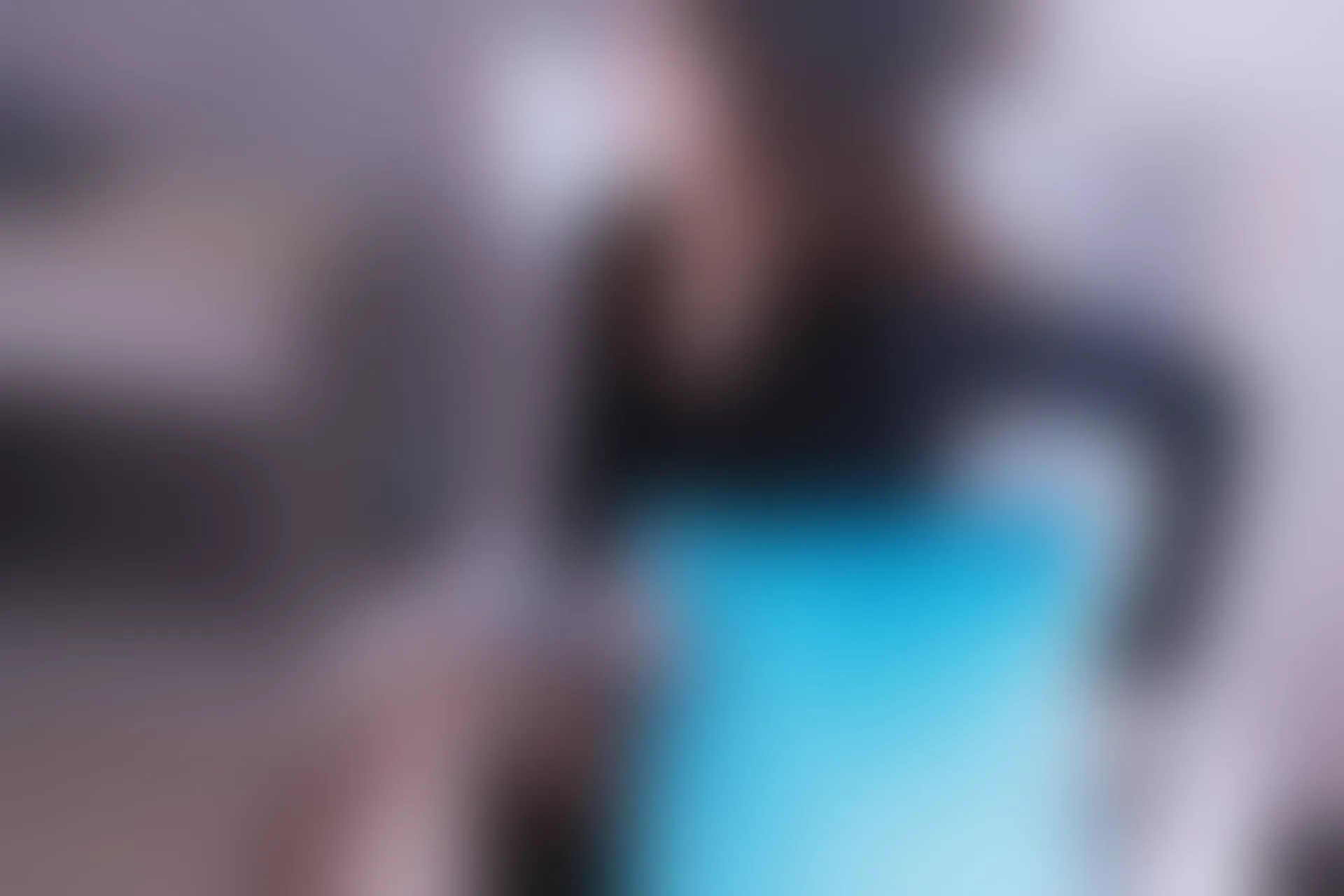 初夏女神 NO.013 依依~黑色瘦身连衣裙搭小黑皮鞋[146P-1V-3.91G]