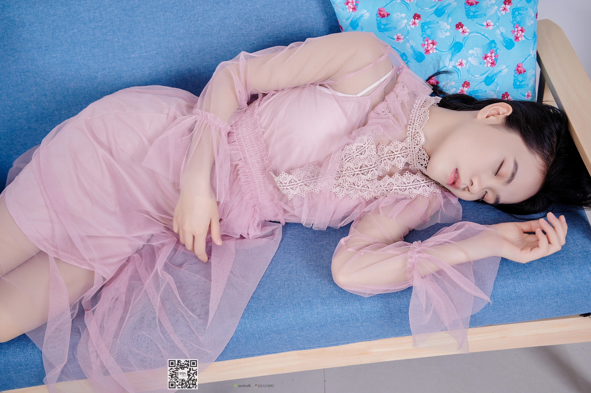 SSA丝社 超清写真 NO.114 慧慧 腿模慧慧笑容治愈系套少女粉[142P-2.25GB]