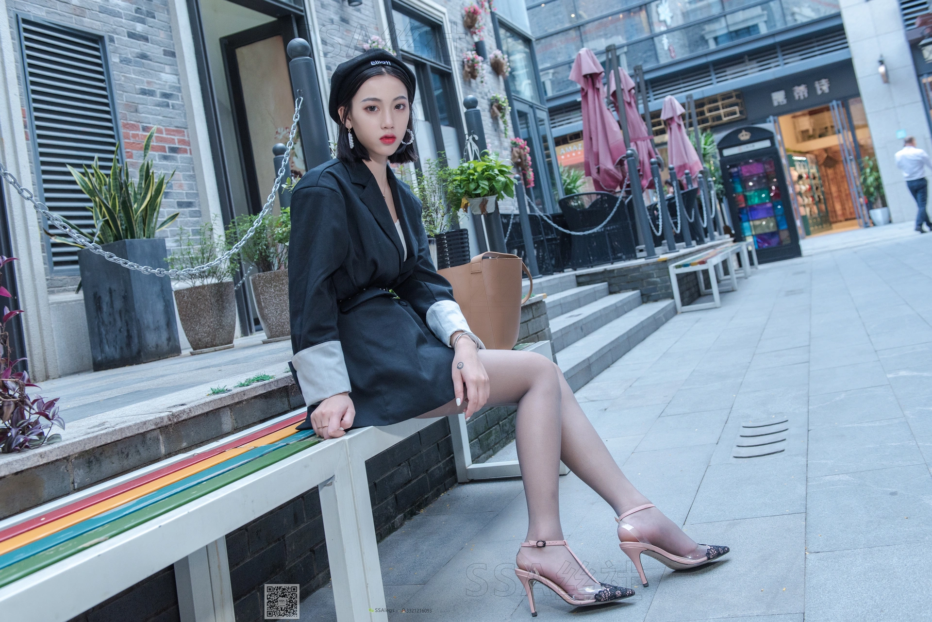 SSA丝社 超清写真 NO.056 大大 穿灰丝的一天[120P-2.03GB]