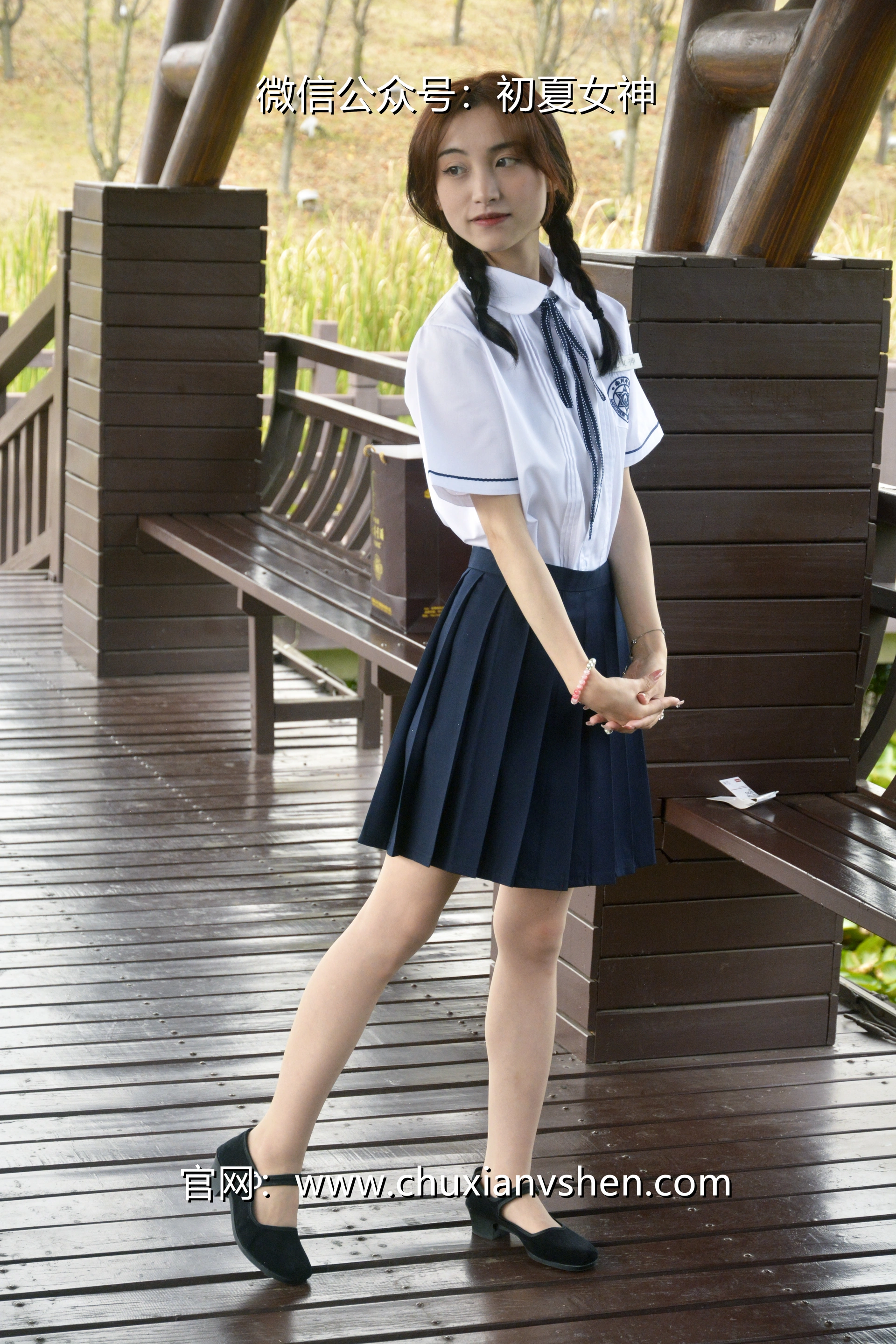 初夏女神 NO.027 柒柒 职高校服[140P+1V／5.73GB]