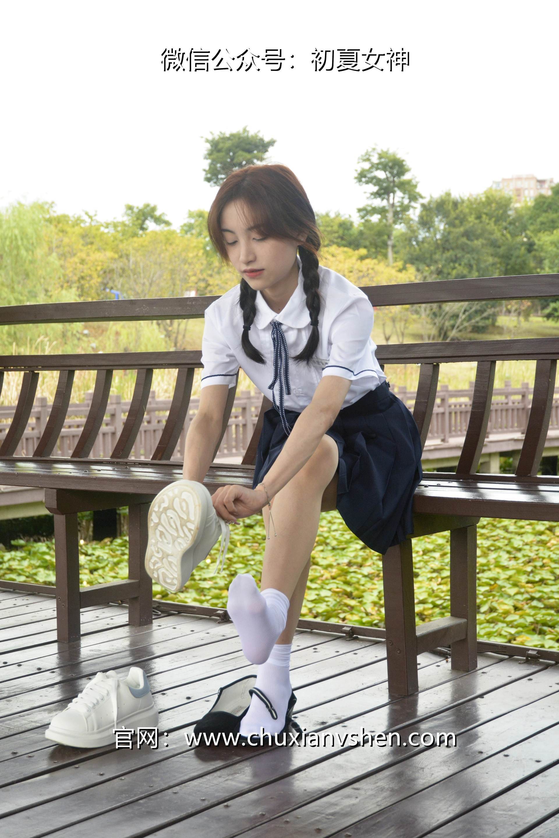 初夏女神 NO.027 柒柒 职高校服[140P+1V／5.73GB]