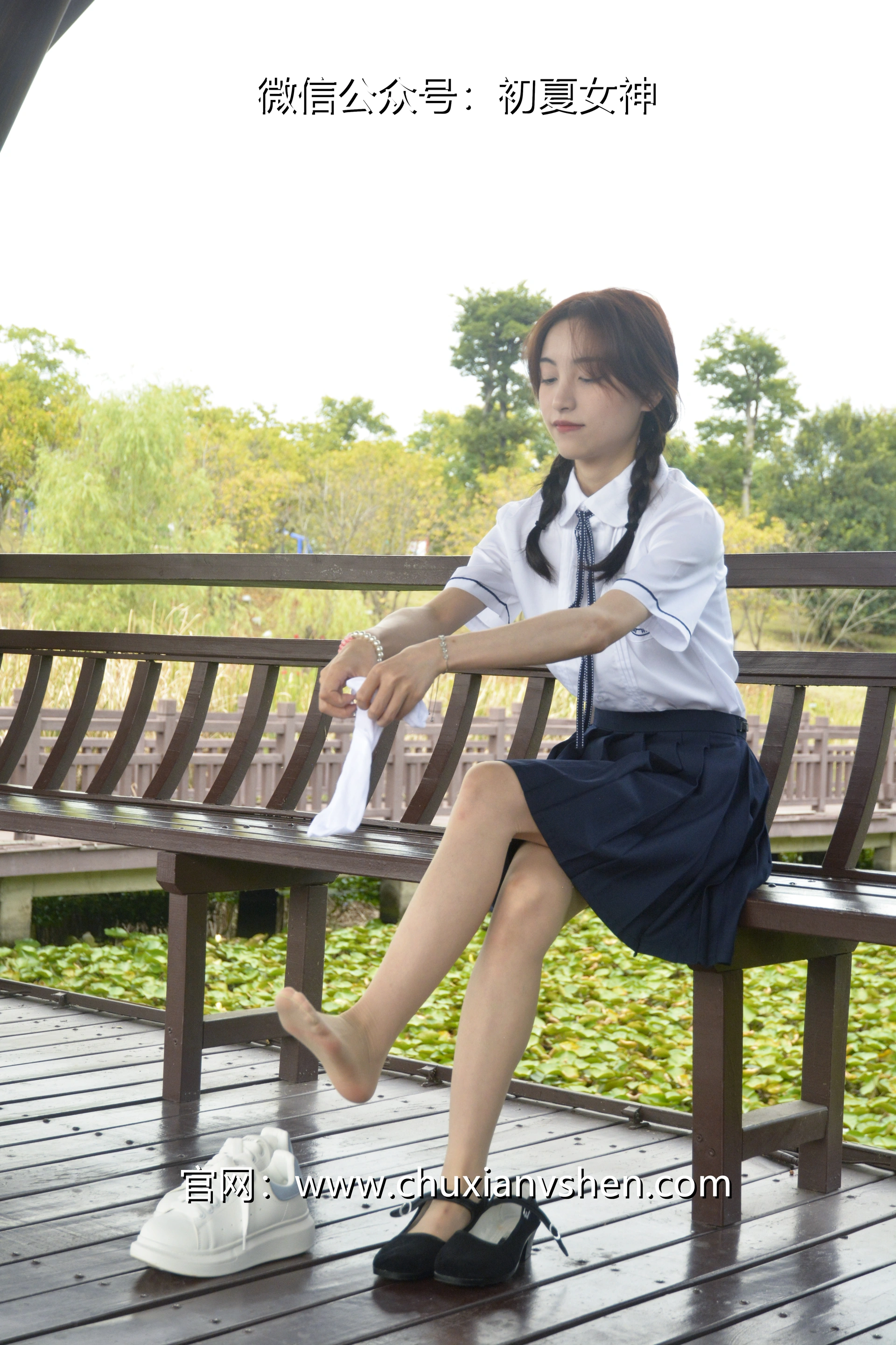 初夏女神 NO.027 柒柒 职高校服[140P+1V／5.73GB]