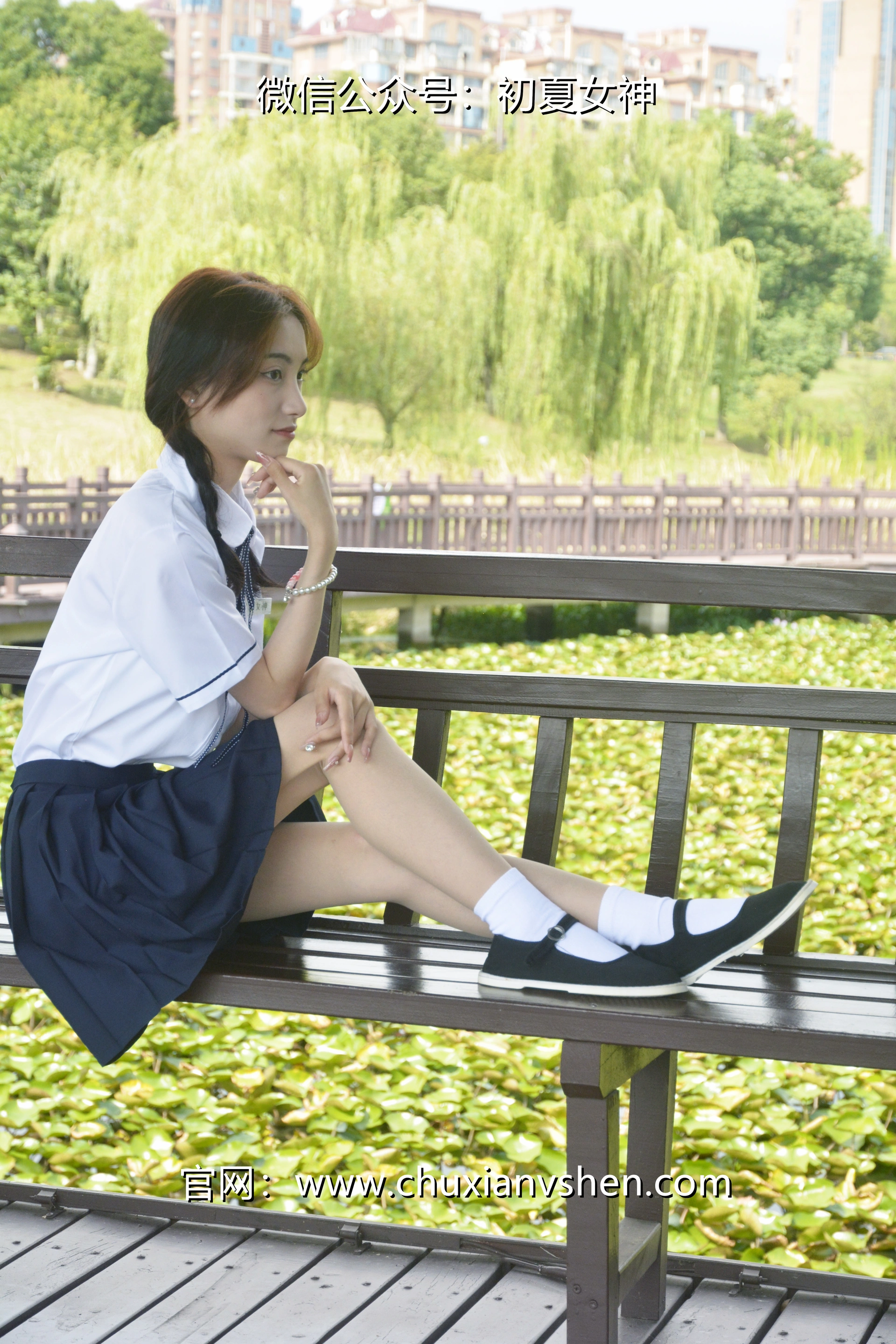 初夏女神 NO.027 柒柒 职高校服[140P+1V／5.73GB]