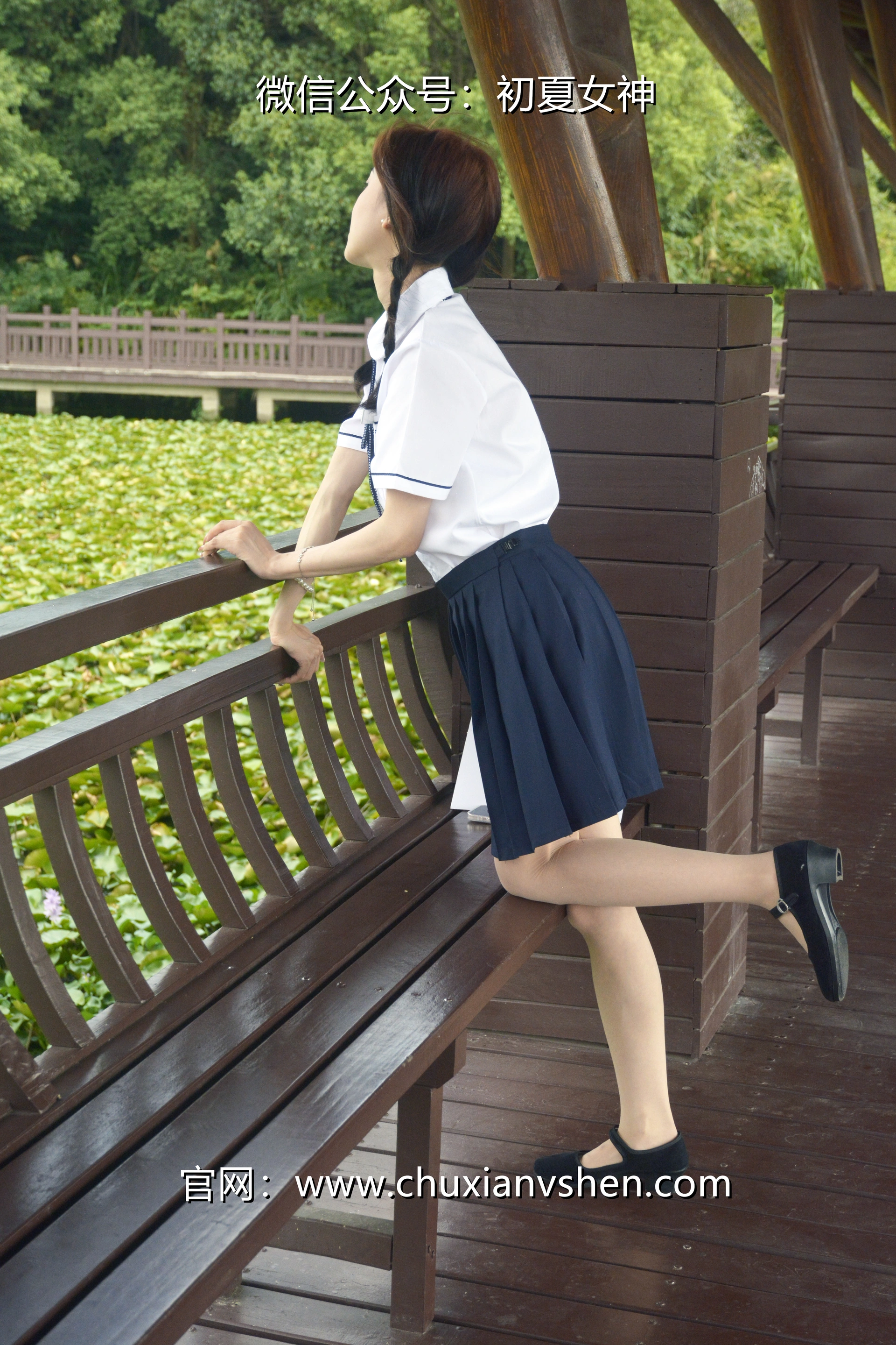 初夏女神 NO.027 柒柒 职高校服[140P+1V／5.73GB]