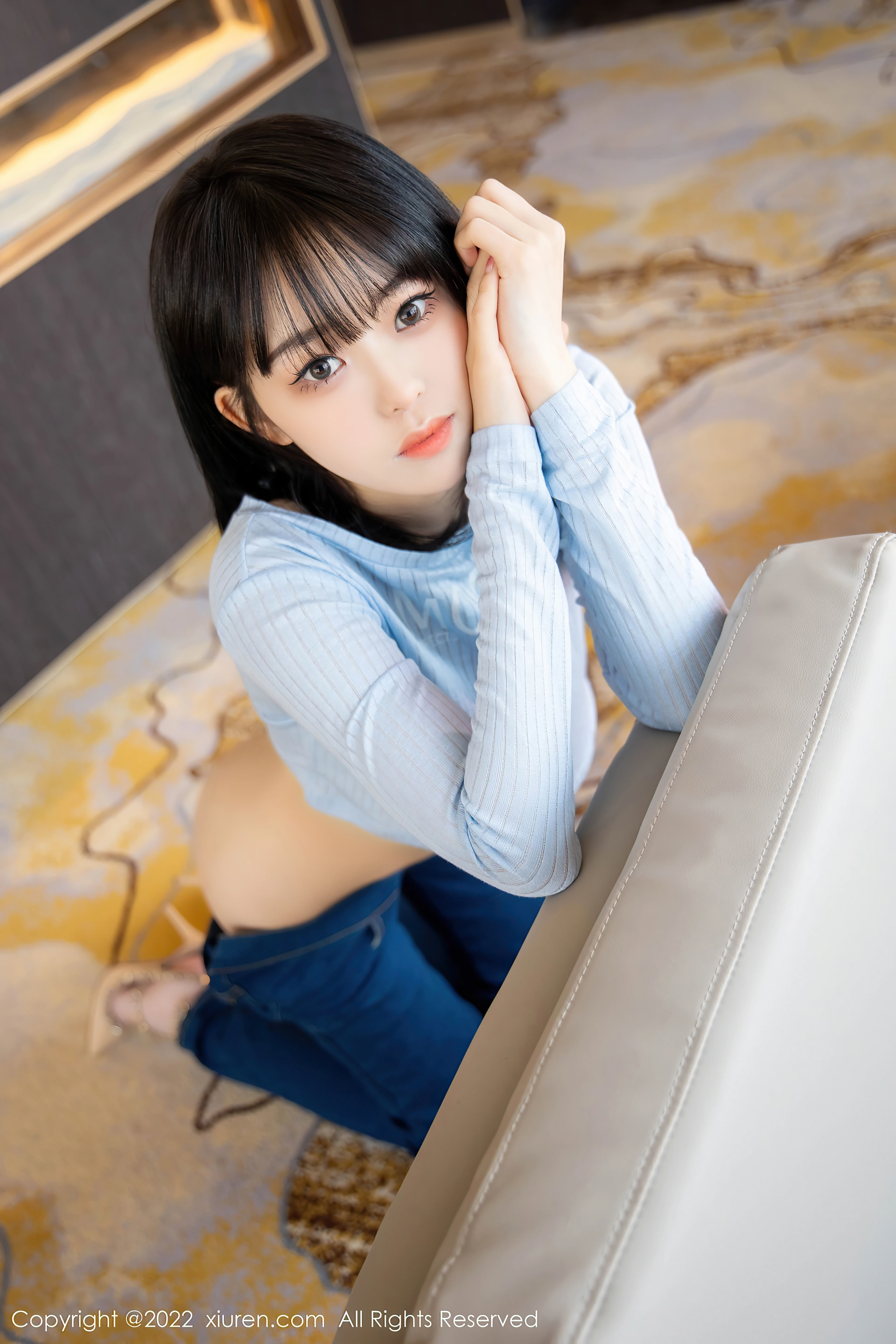 XiuRen秀人网 2022.02.15 No.4584 奶瓶. 牛仔裤美腿[95+1P 964MB]