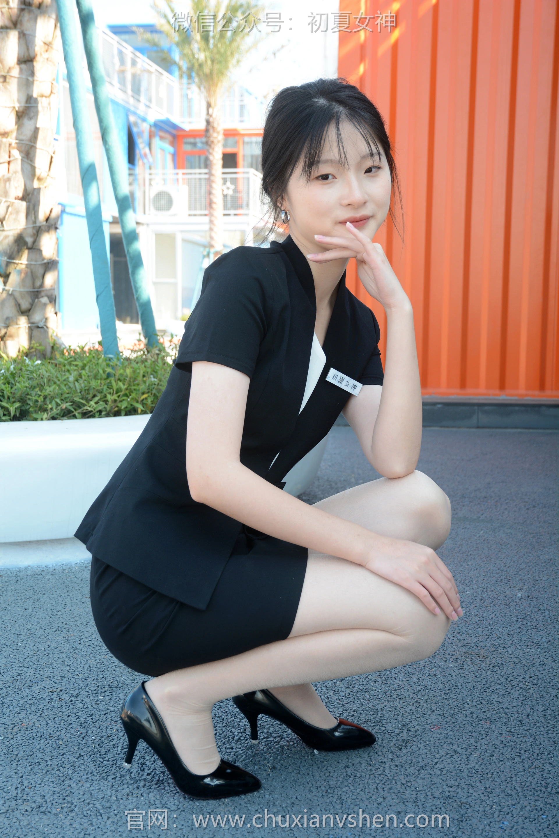 初夏女神 NO.085 安妮 黑色西装[140P+1V／4.68GB]