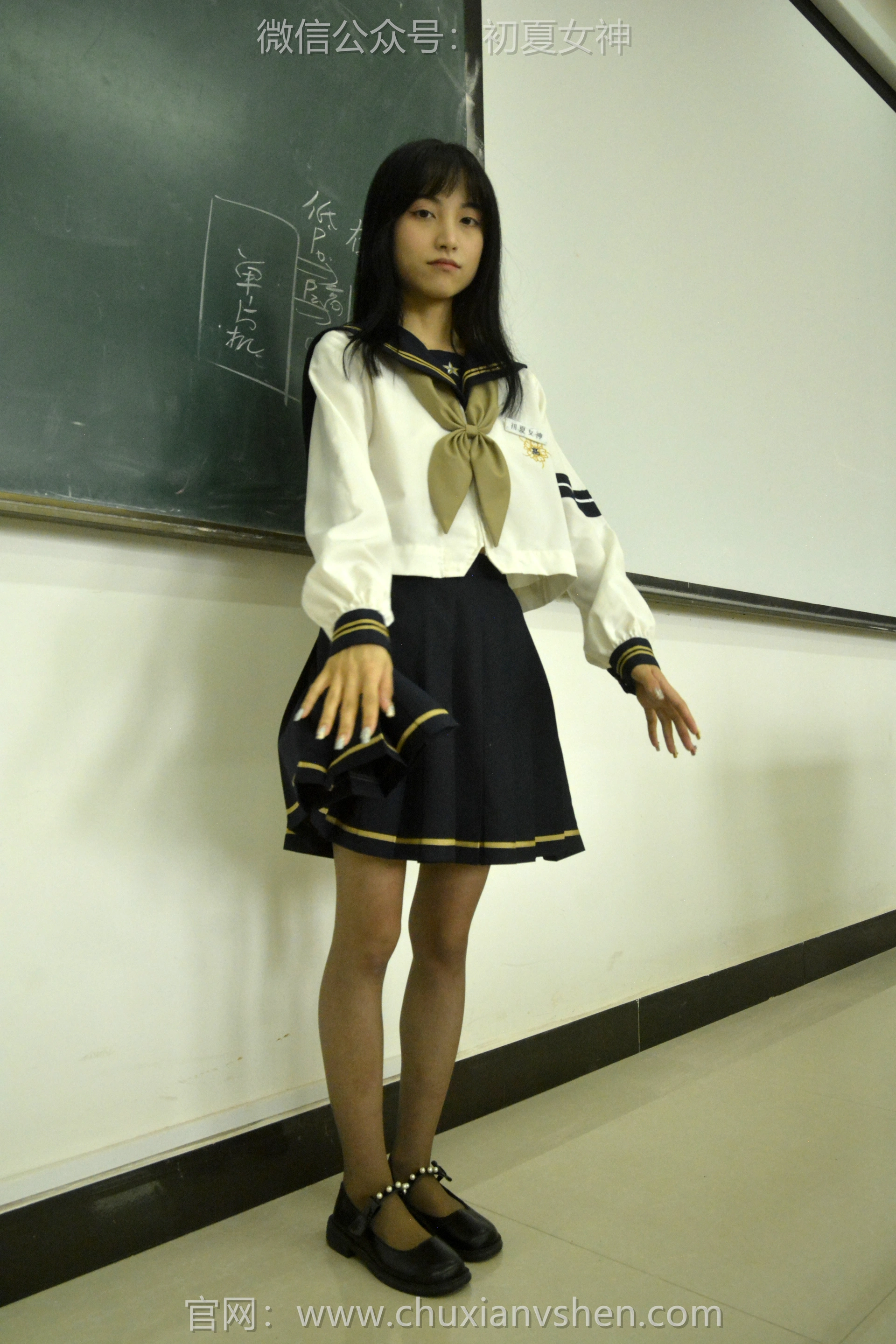 初夏女神 NO.100 柒柒 海军服[140P+1V／4.87GB]