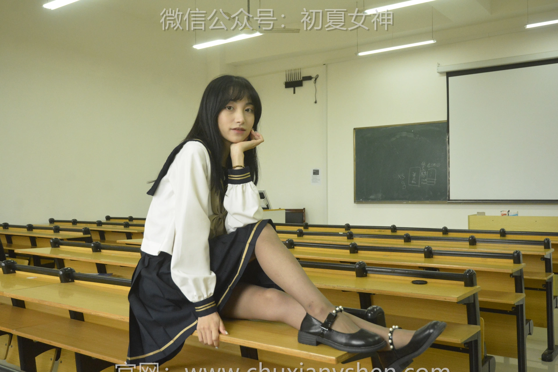 初夏女神 NO.100 柒柒 海军服[140P+1V／4.87GB]