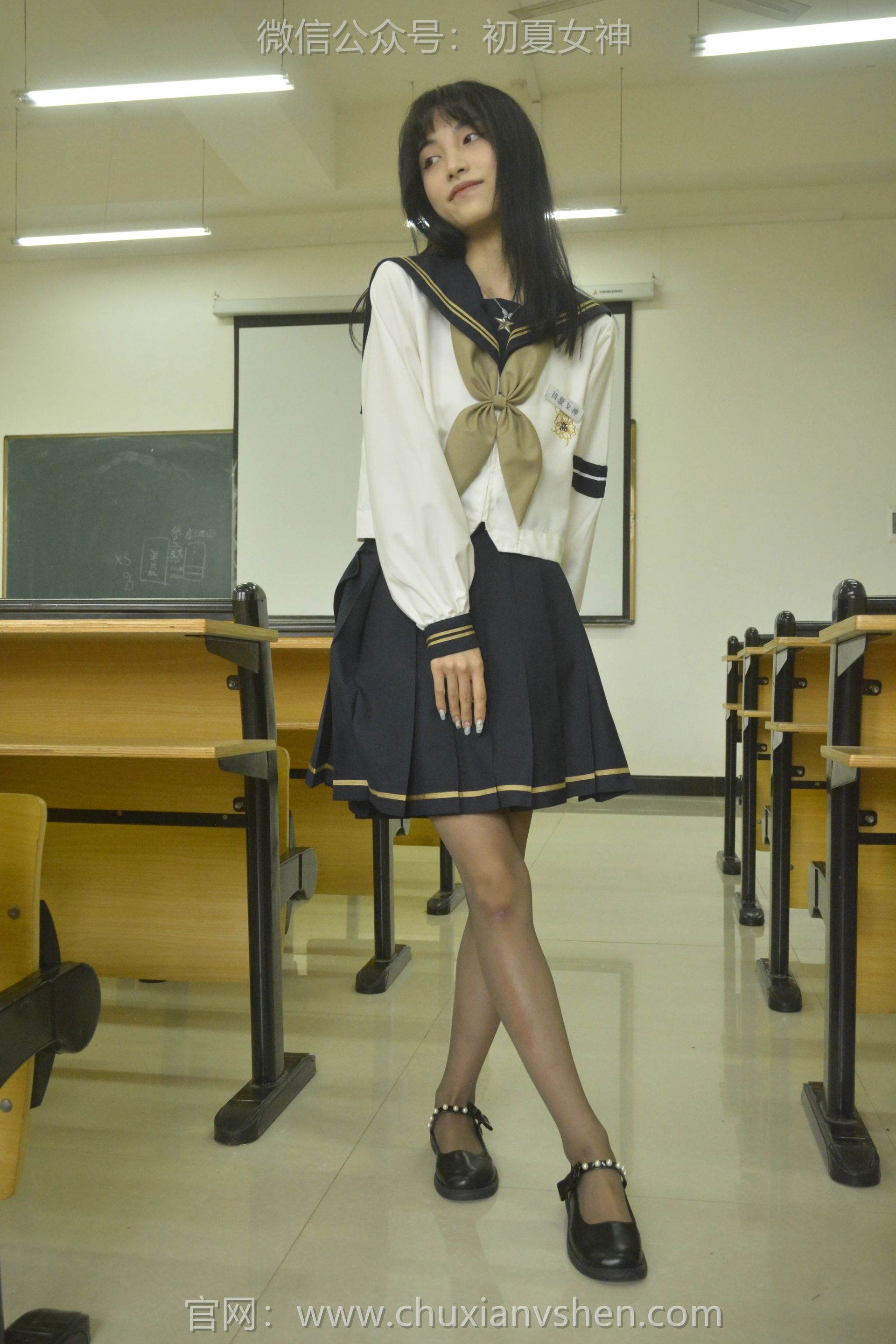 初夏女神 NO.100 柒柒 海军服[140P+1V／4.87GB]