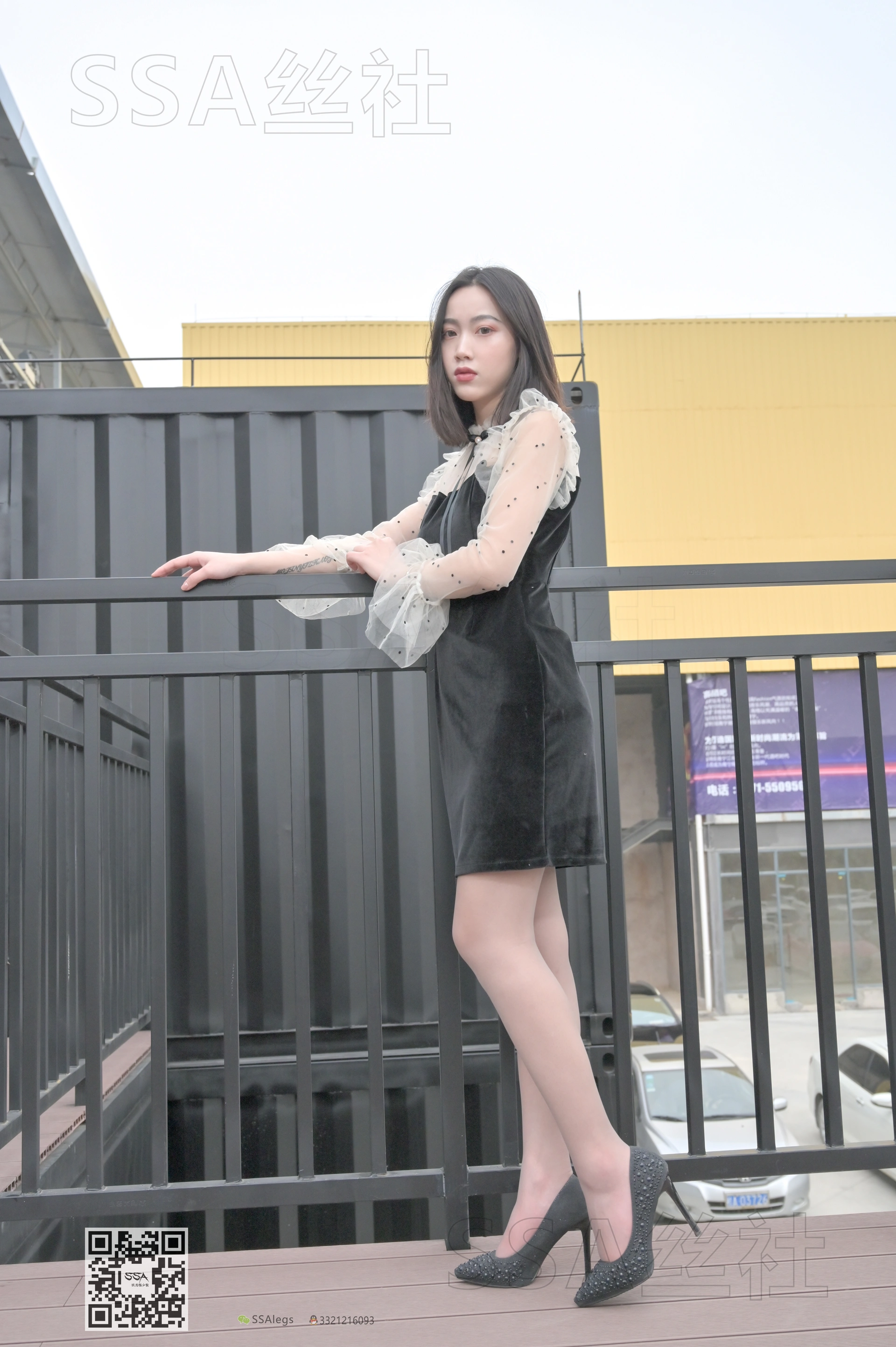 SSA丝社 超清写真 NO.096 大大 街拍腿模大大灰丝[145P-1.69GB]