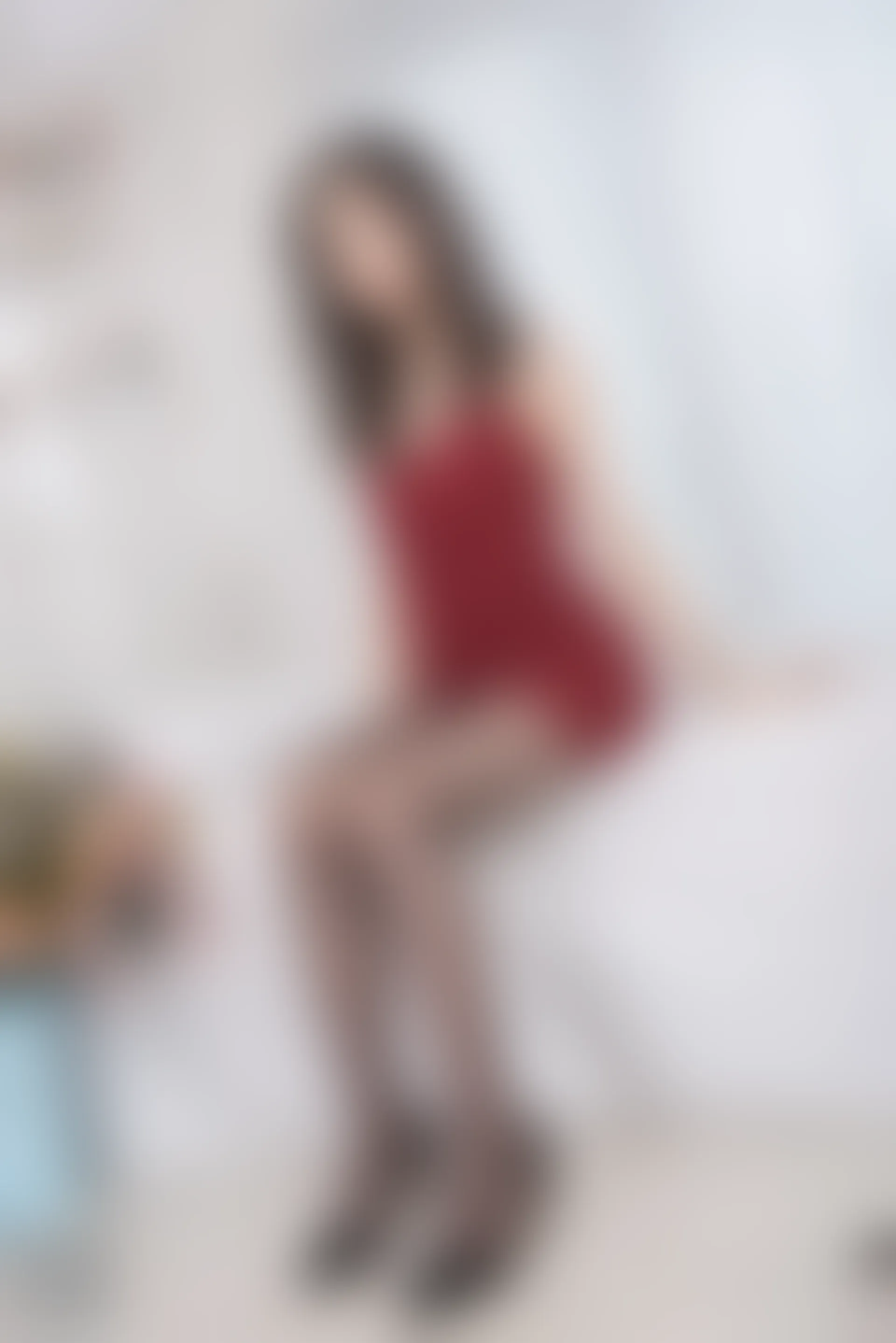 SSA丝社 超清写真 NO.163 小雨酒红色包臀裙 [182P-1.91GB]